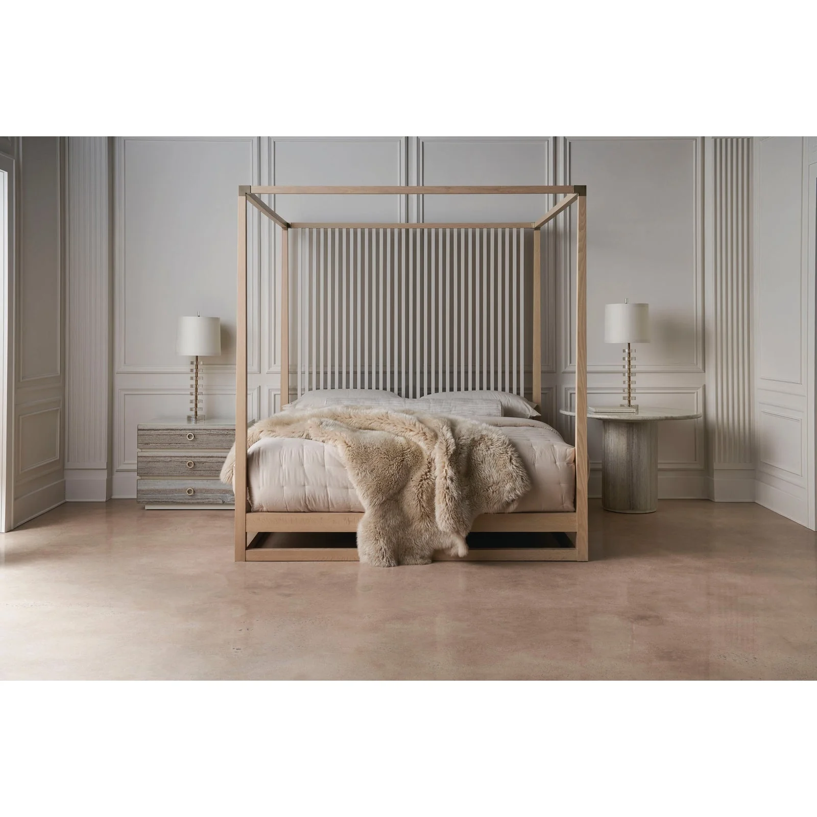 Caracole Classic Bedrock Nightstand - Image 3