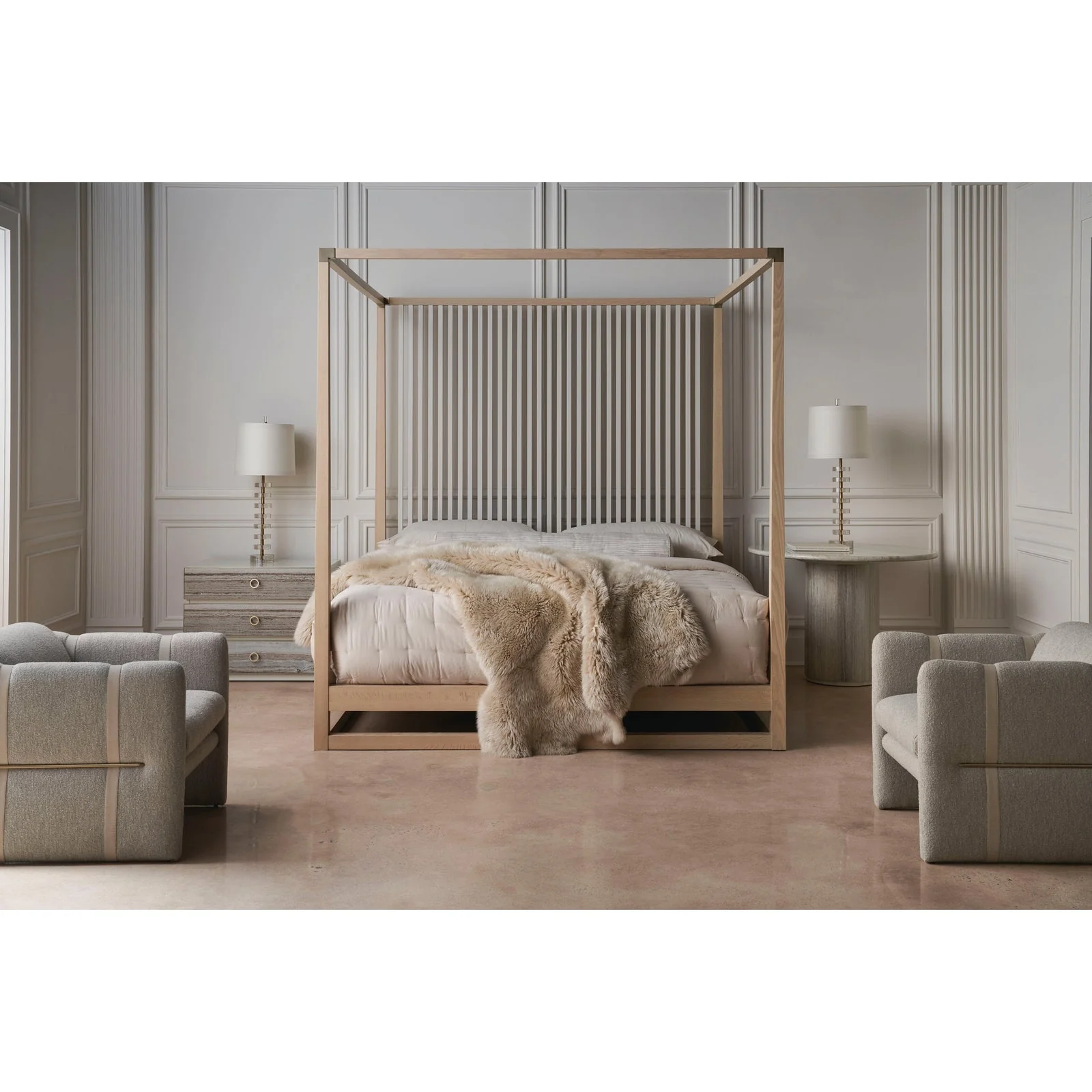 Caracole Classic Bedrock Nightstand - Image 7