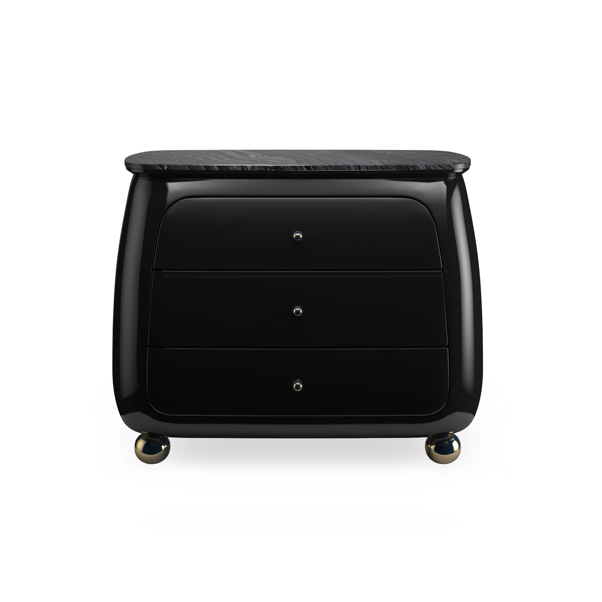 Caracole Classic Cabochon Nightstand INV - Image 4