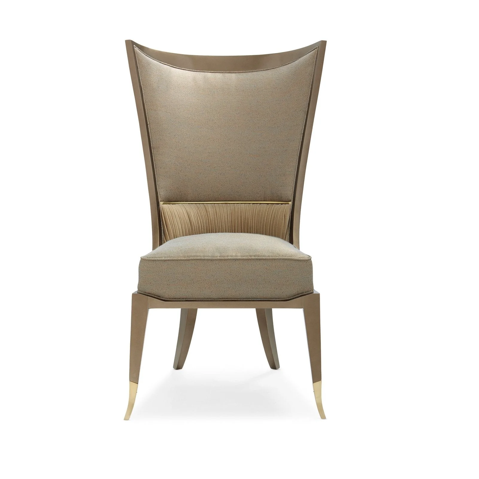 Caracole Classic Collar Up Dining Chair Open Box Item - Image 4