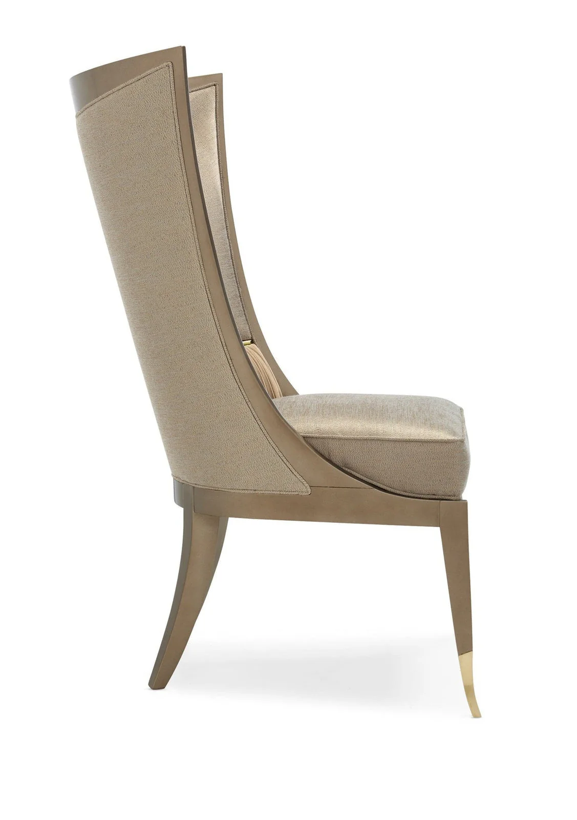 Caracole Classic Collar Up Dining Chair Open Box Item - Image 5
