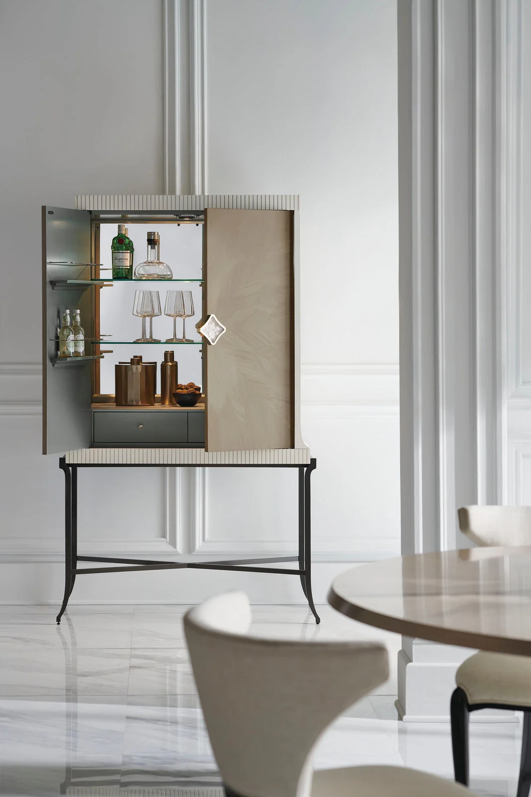 Caracole Classic High Expectations Bar Cabinet - Image 3