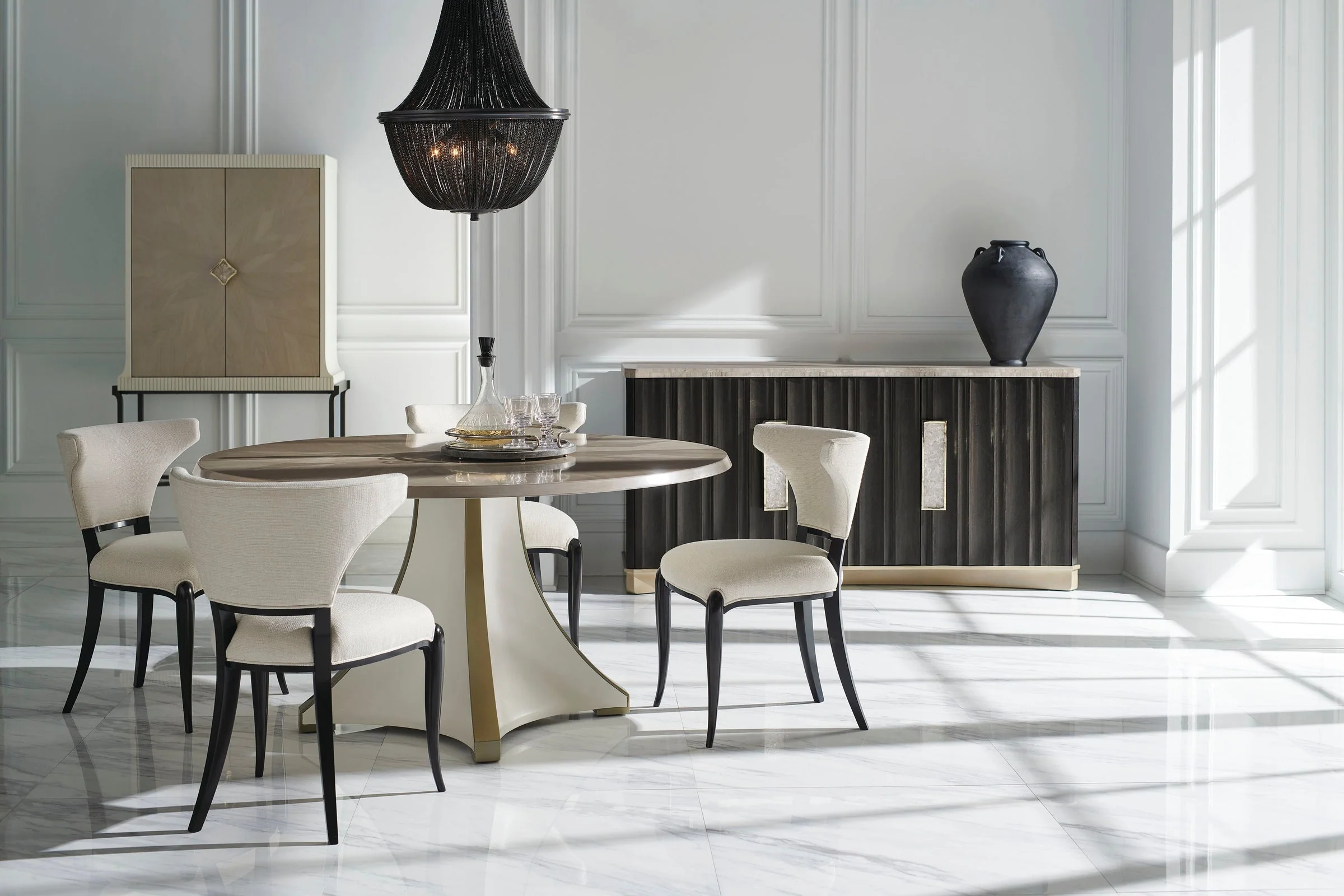 Caracole Classic High Expectations Bar Cabinet - Image 4