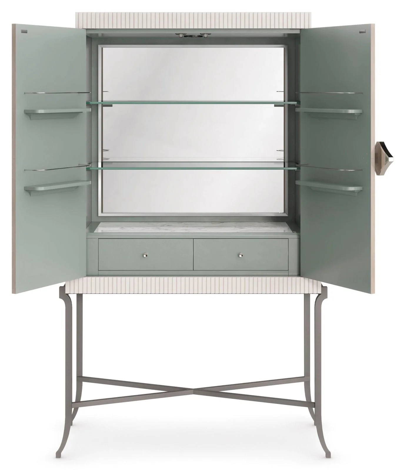 Caracole Classic High Expectations Bar Cabinet - Image 7