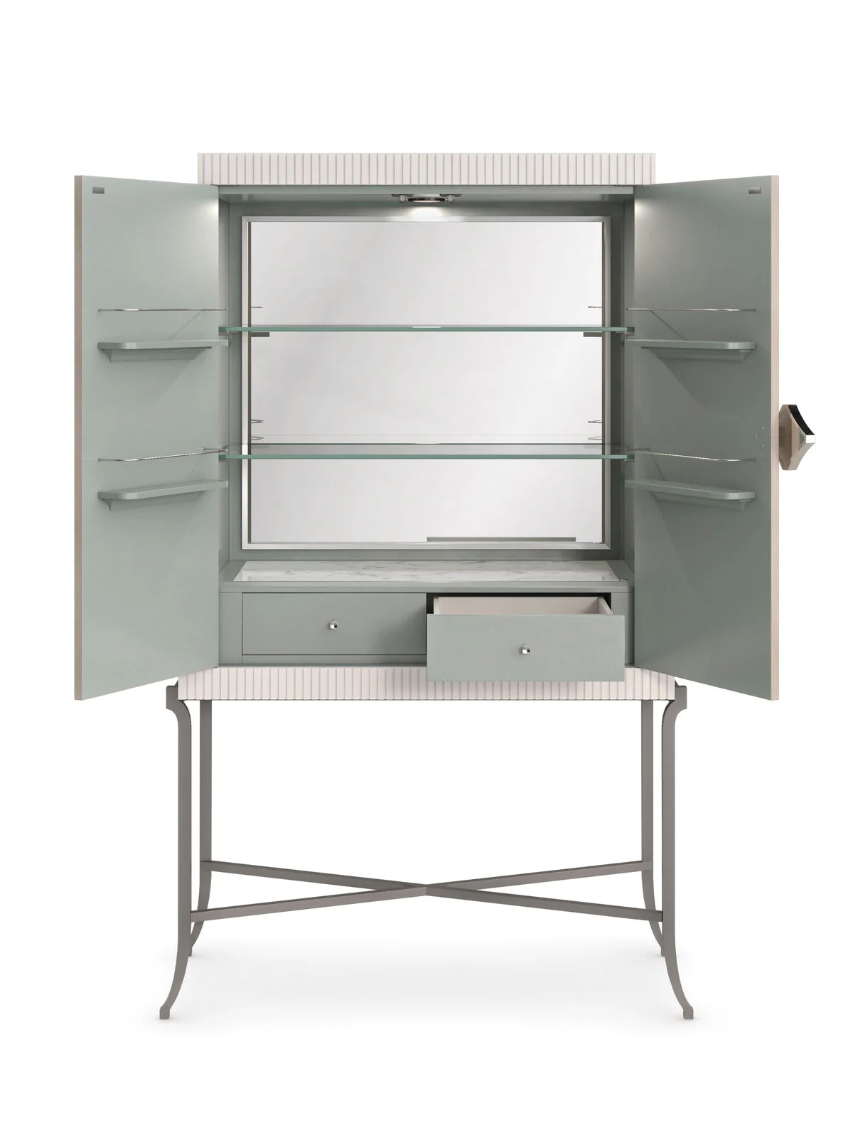 Caracole Classic High Expectations Bar Cabinet - Image 9