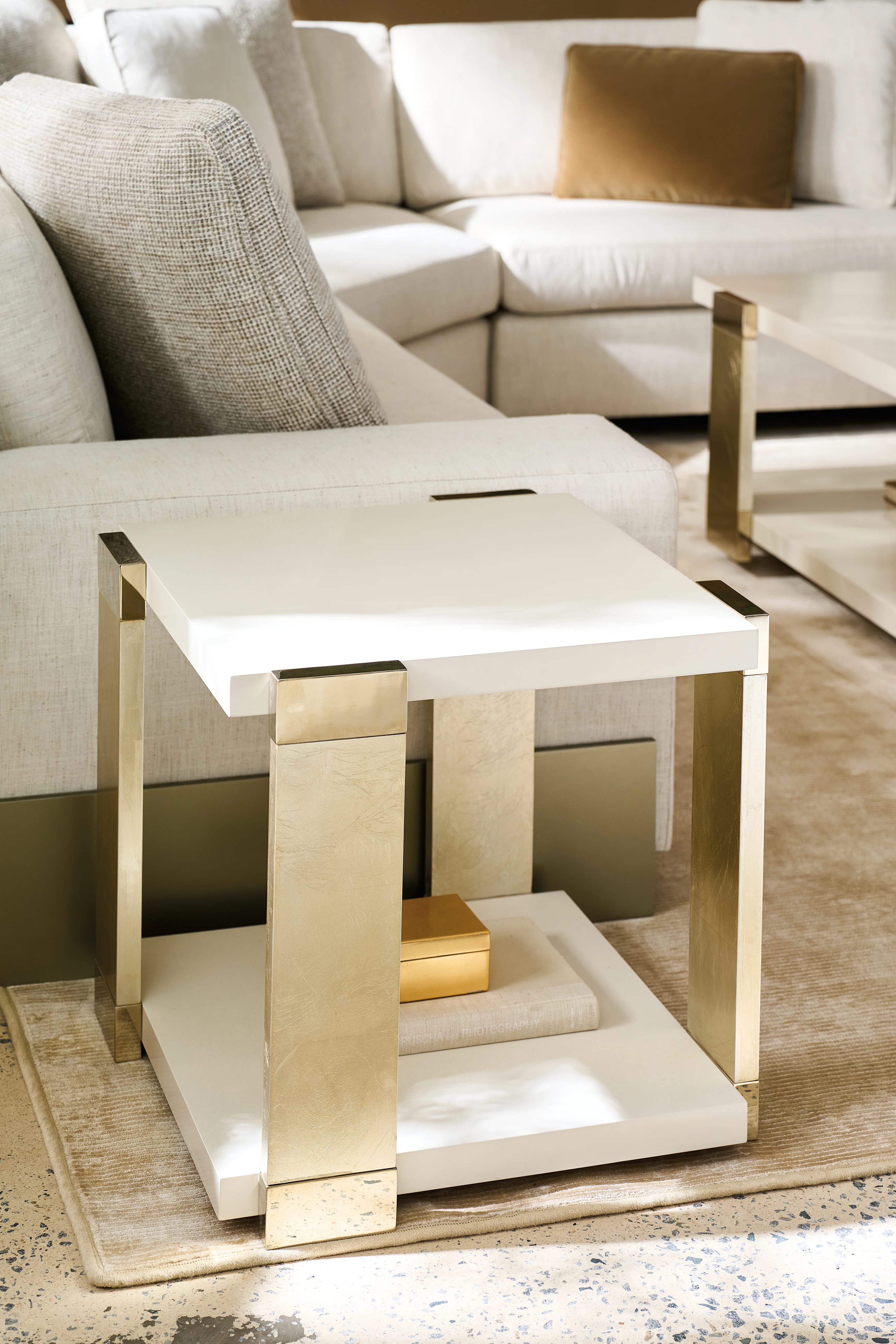 Caracole Classic I'Ll Take The Corner End Table INV - Image 4