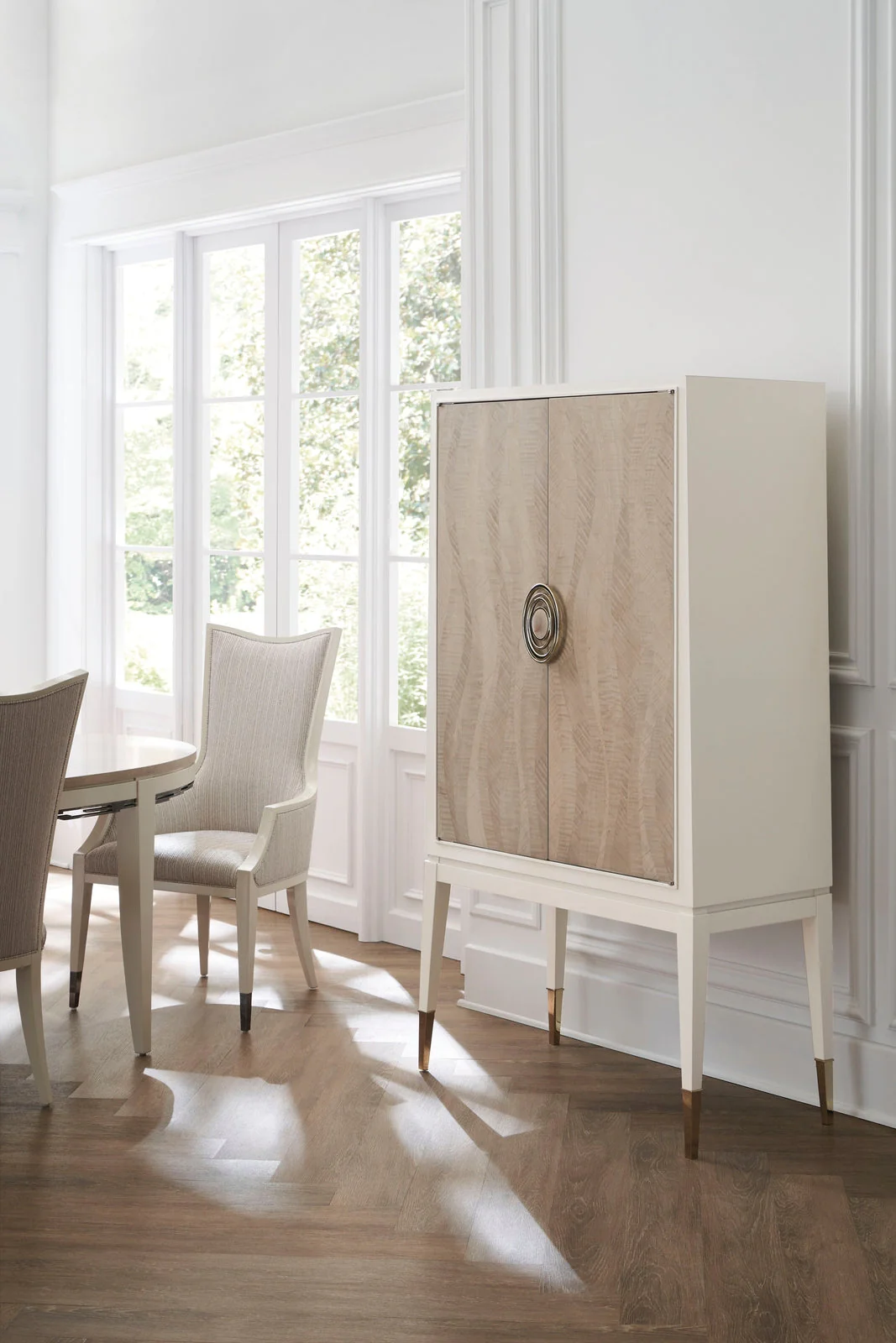 Caracole Classic Lady Grey Side Chair INV - Image 3