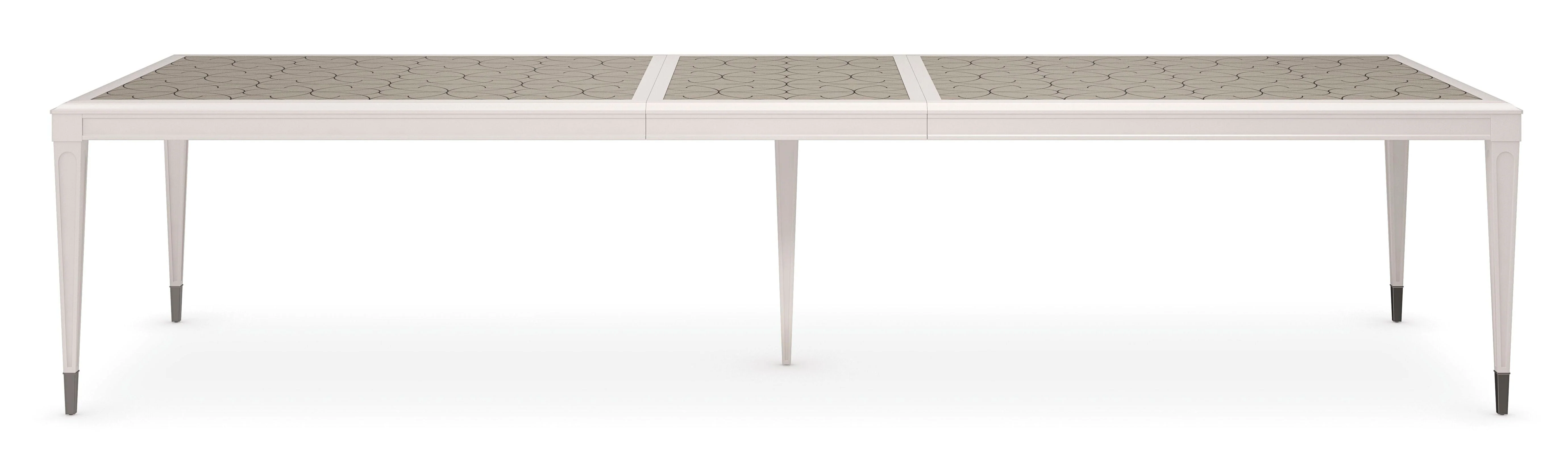Caracole Classic Lattice Gather Dining Table Clearance - Image 6