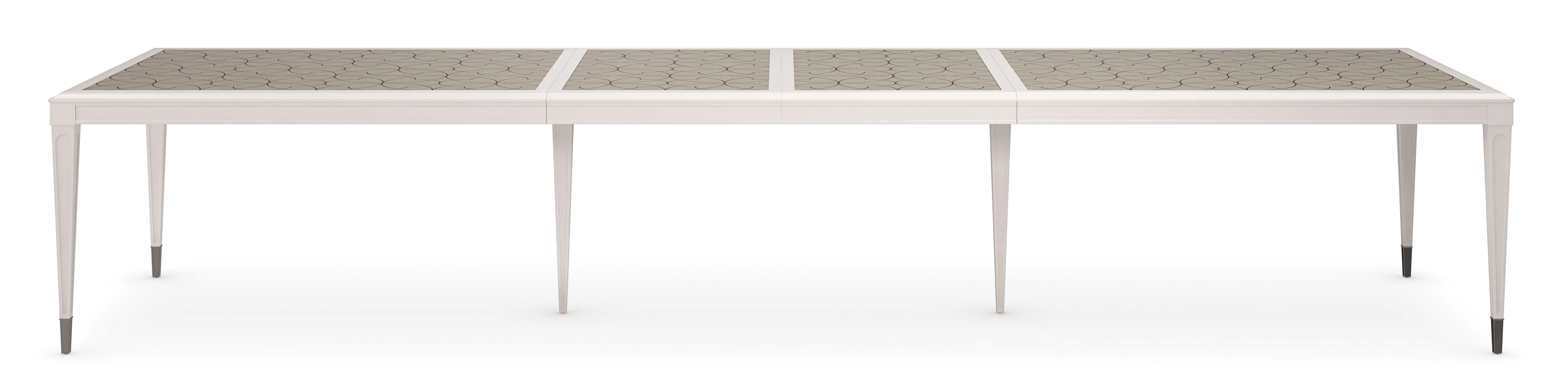 Caracole Classic Lattice Gather Dining Table Clearance - Image 9