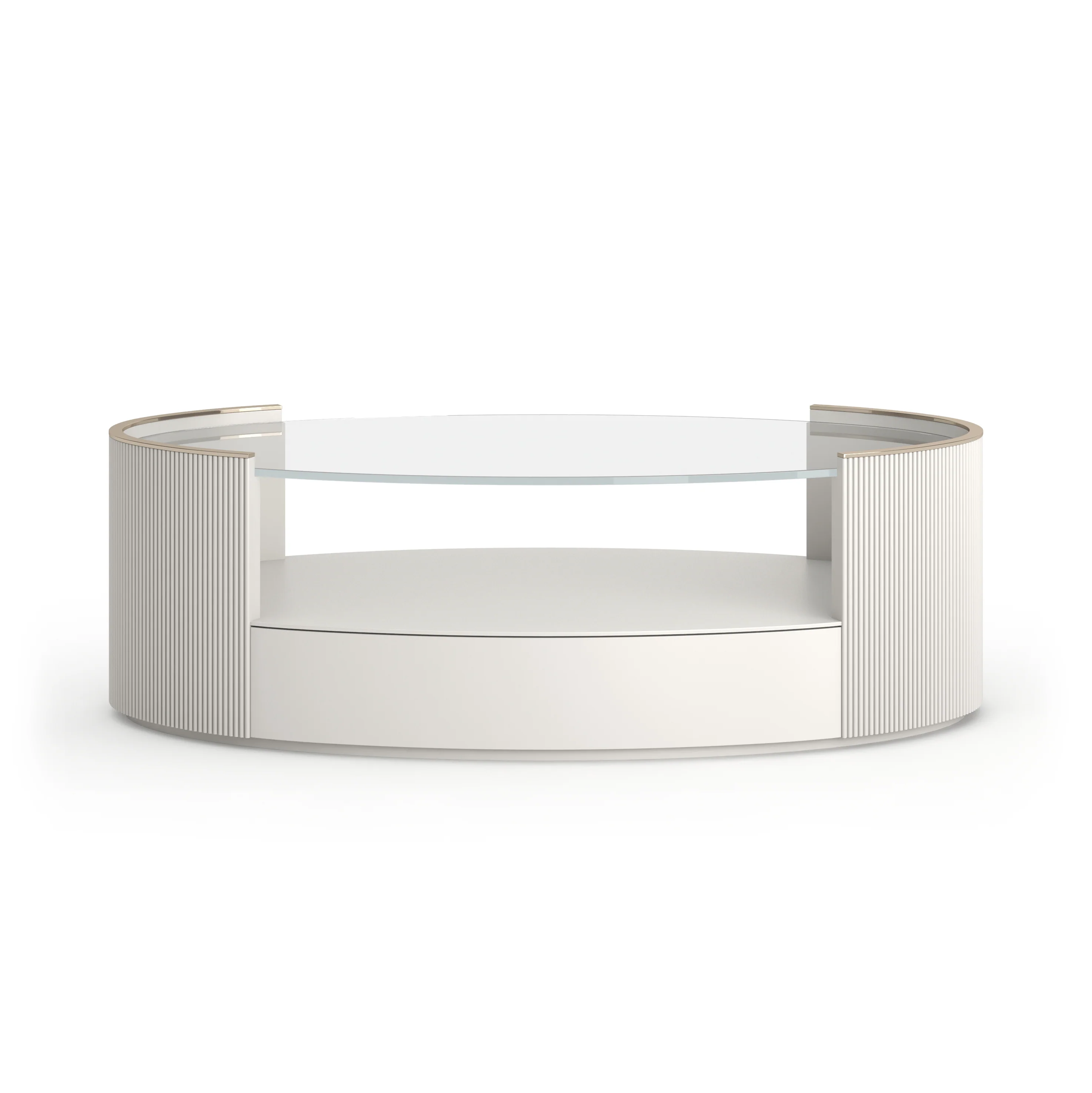 Caracole Classic Love Oval Cocktail Table - Image 2