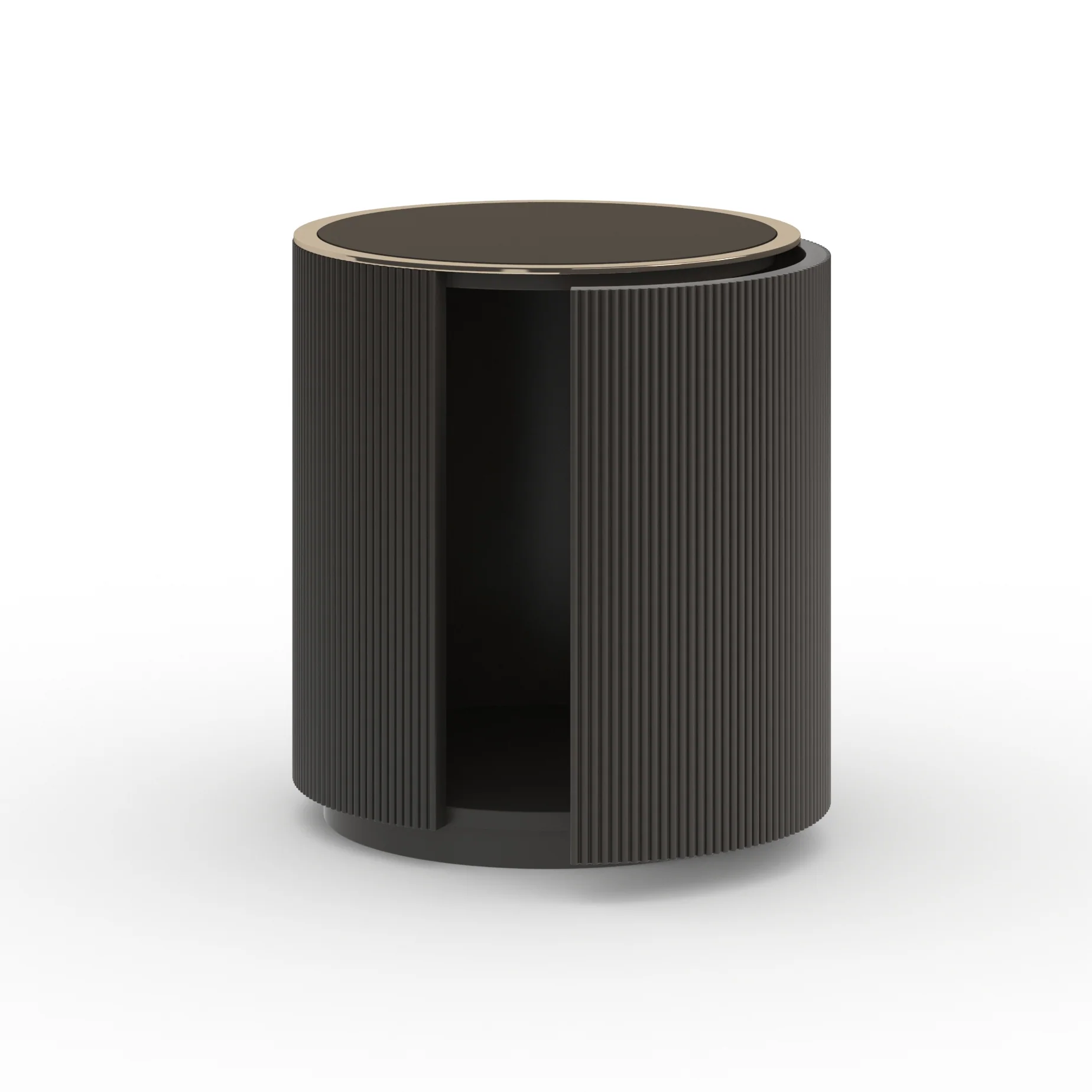 Caracole Classic Love Round End Table - Image 4