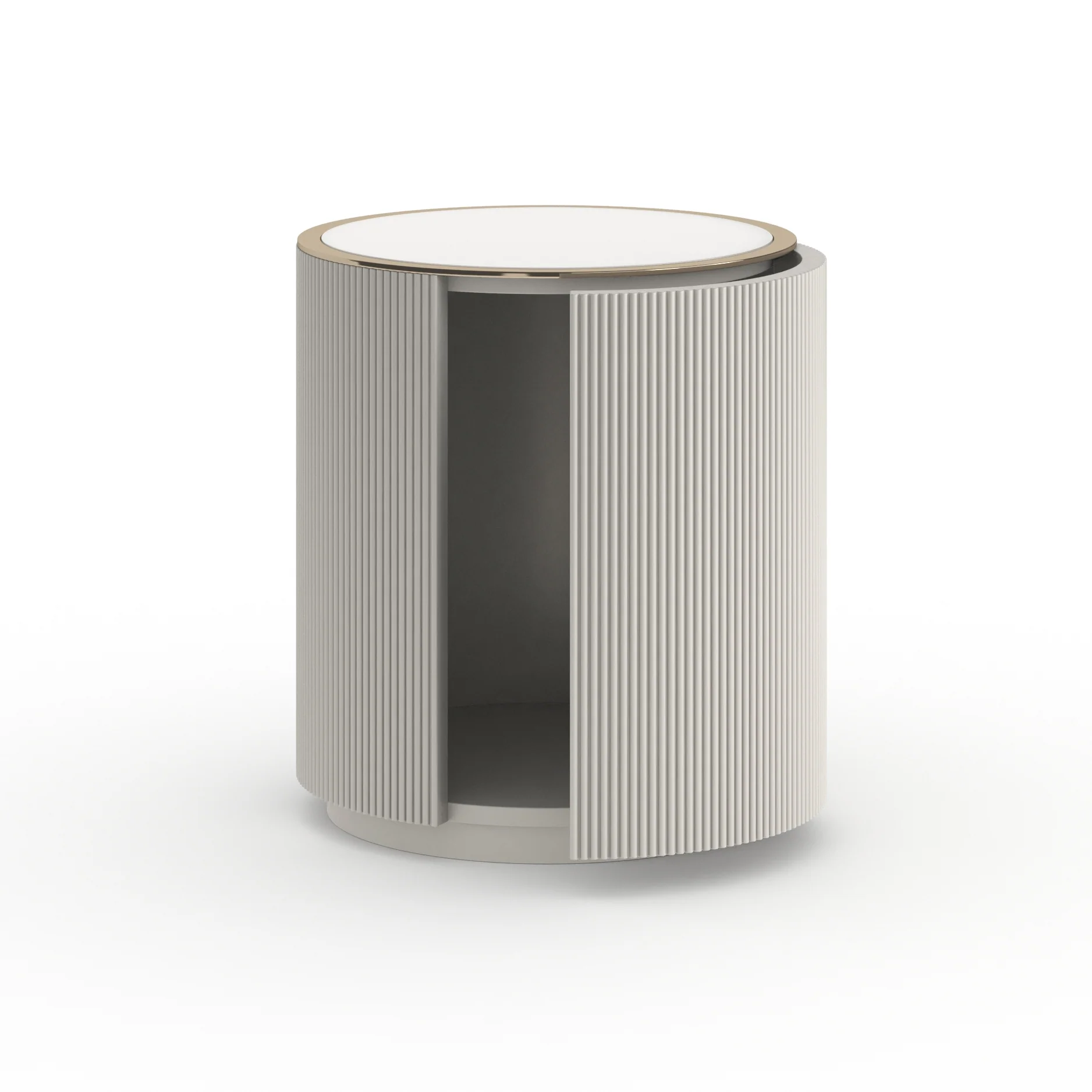 Caracole Classic Love Round End Table - Image 7