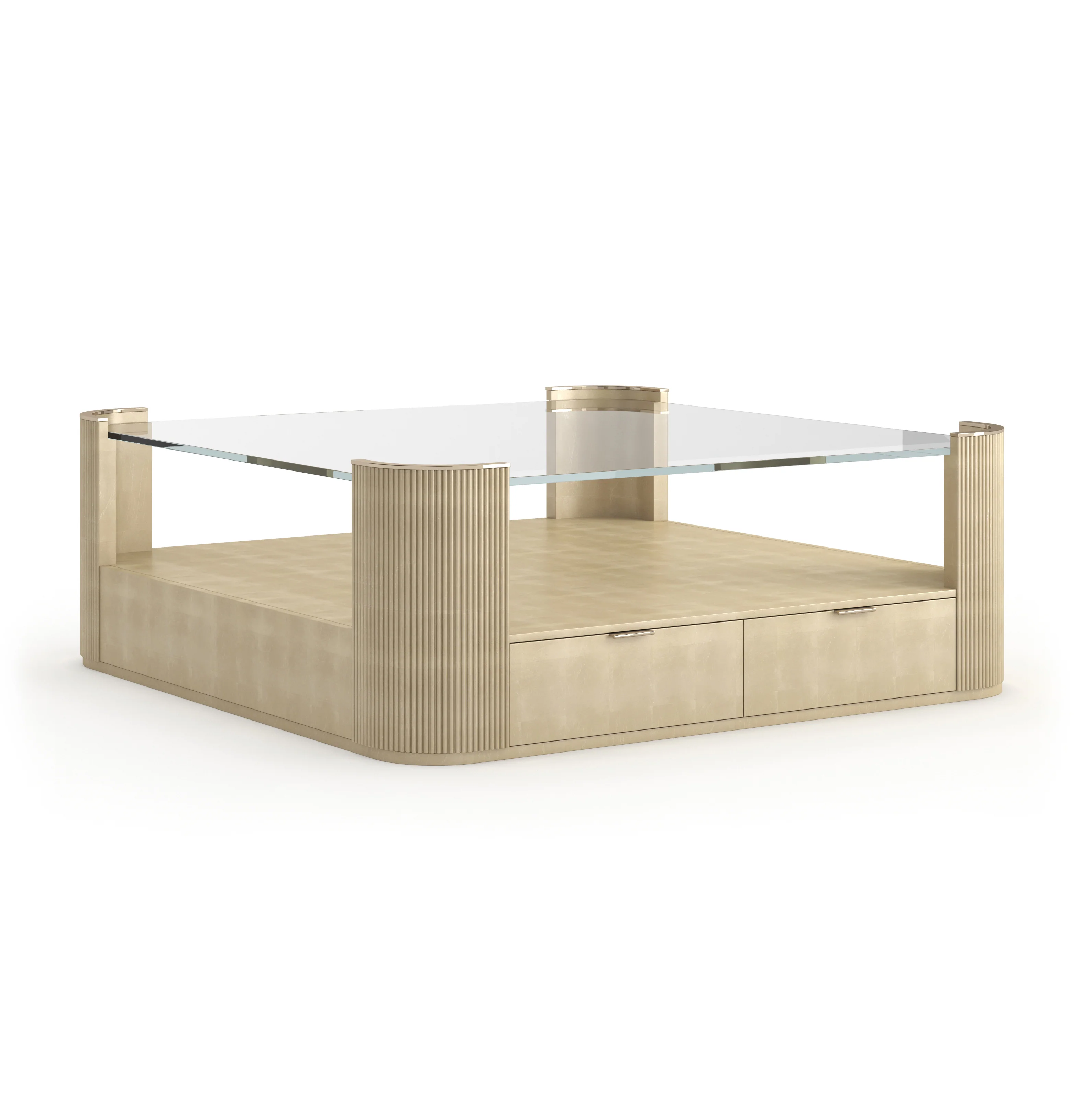 Caracole Classic Love Square Cocktail Table - Image 4
