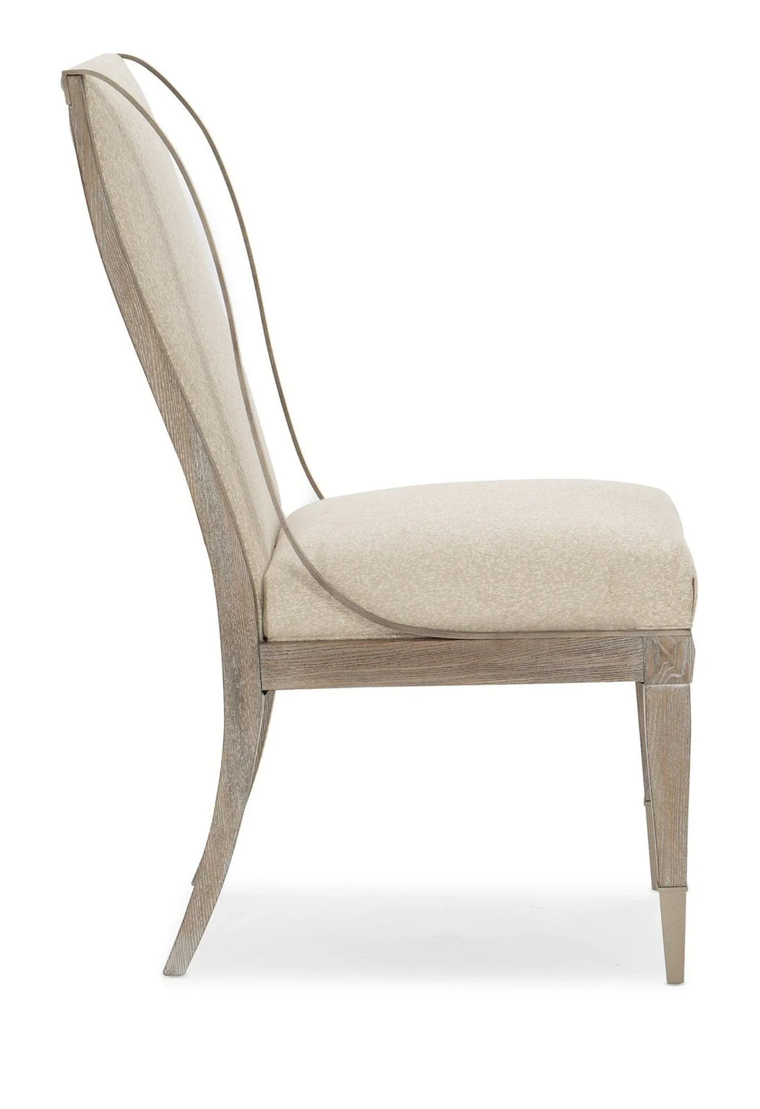 Caracole Classic Open Arms Side Chair - Image 6