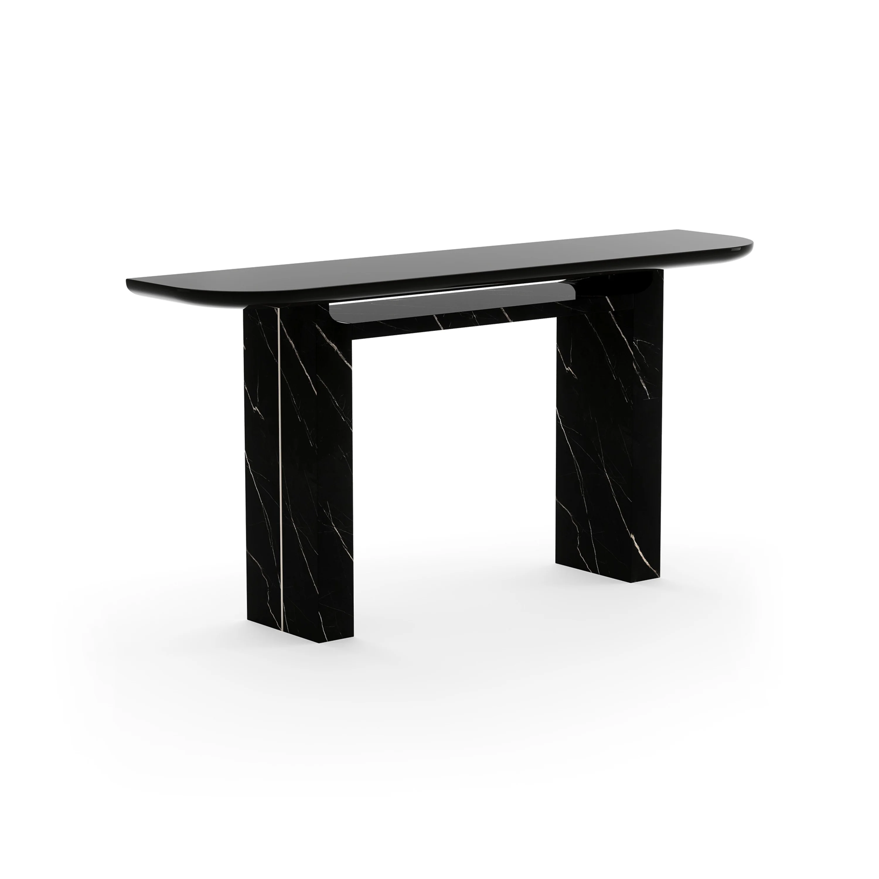 Caracole Classic Overlap Console Table - Image 4