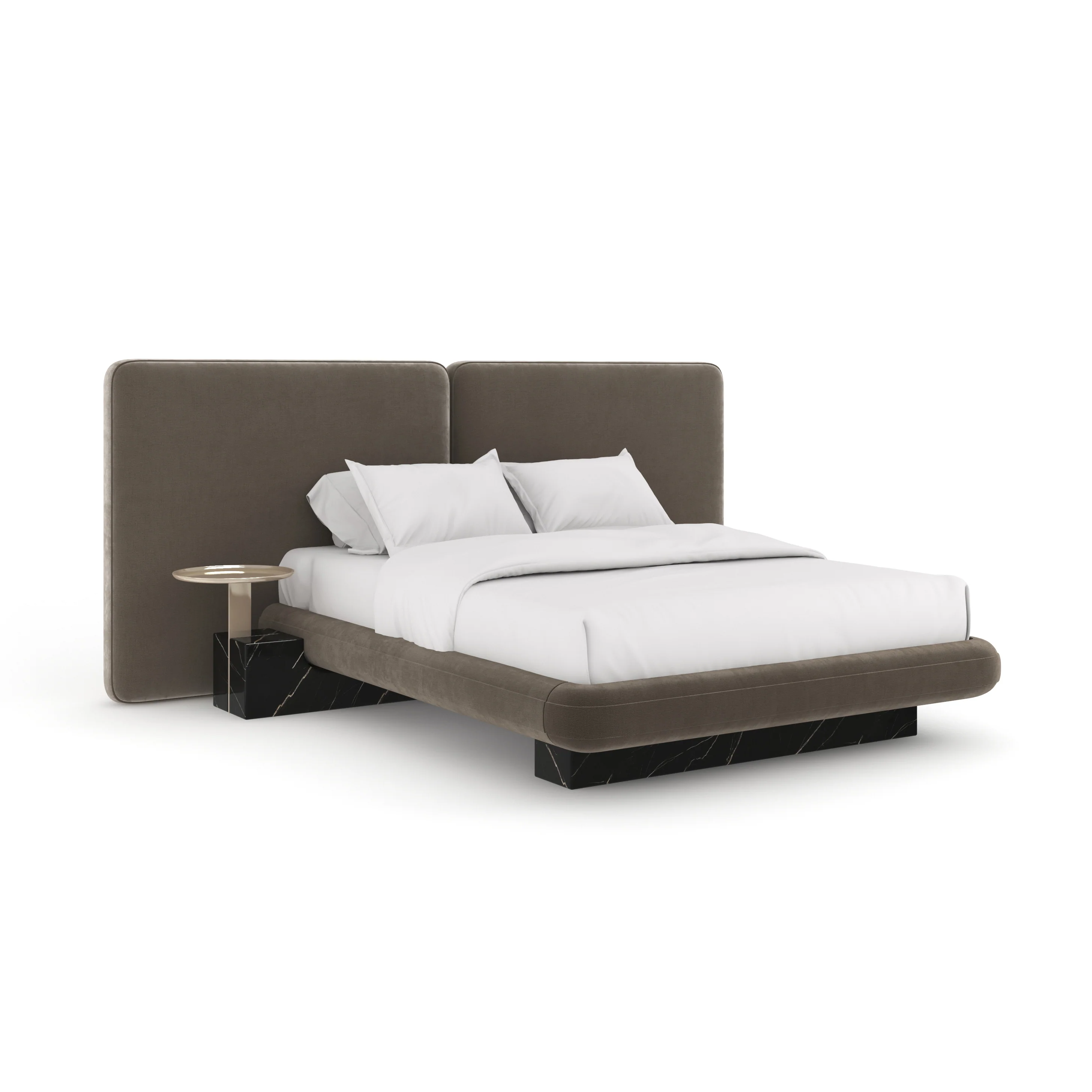 Caracole Classic Overlap Upholstered Bed - Image 3