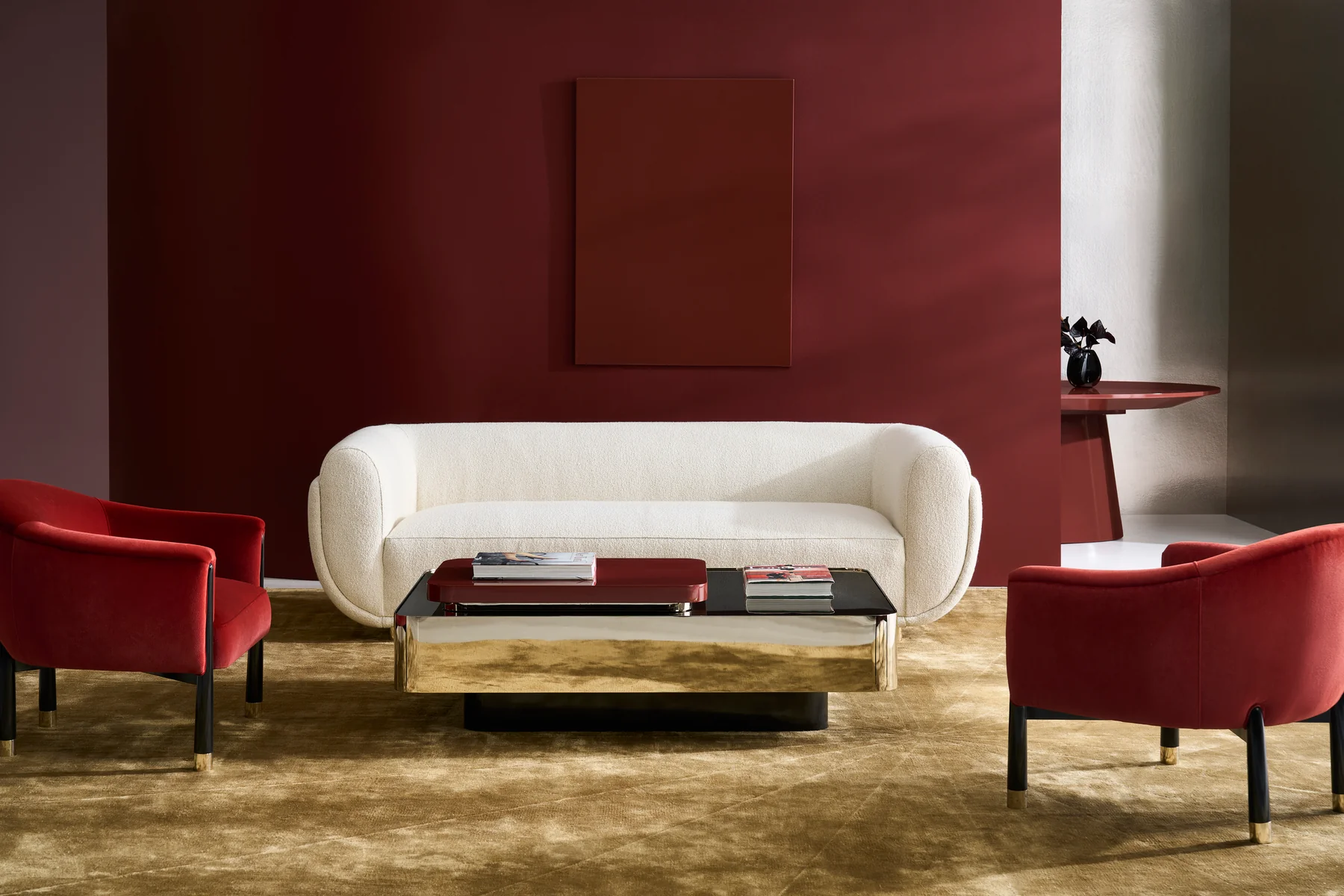 Caracole Classic Periphery Cocktail Square Accent Tray - Image 4