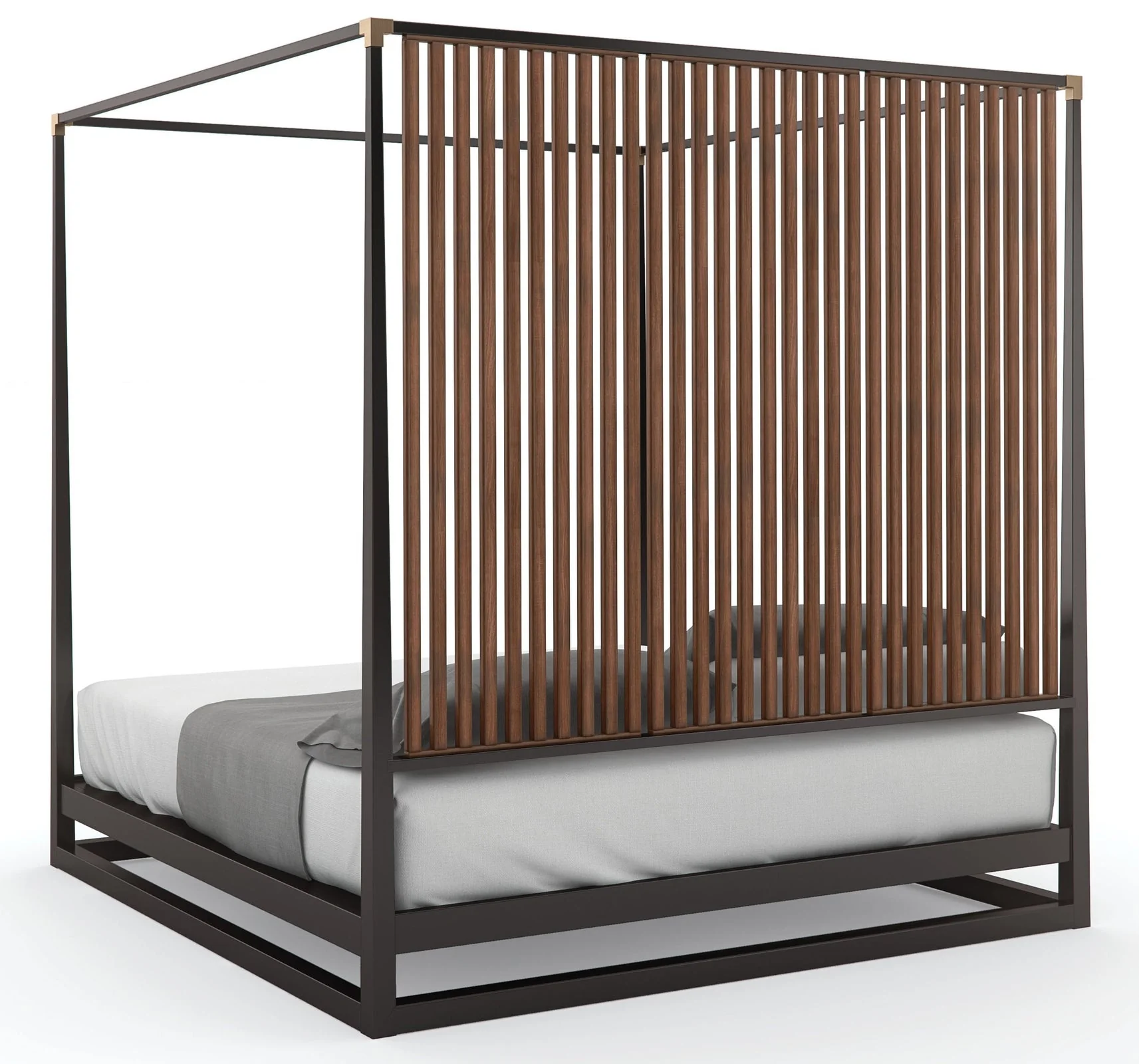 Caracole Classic Pinstripe Bed - Image 10