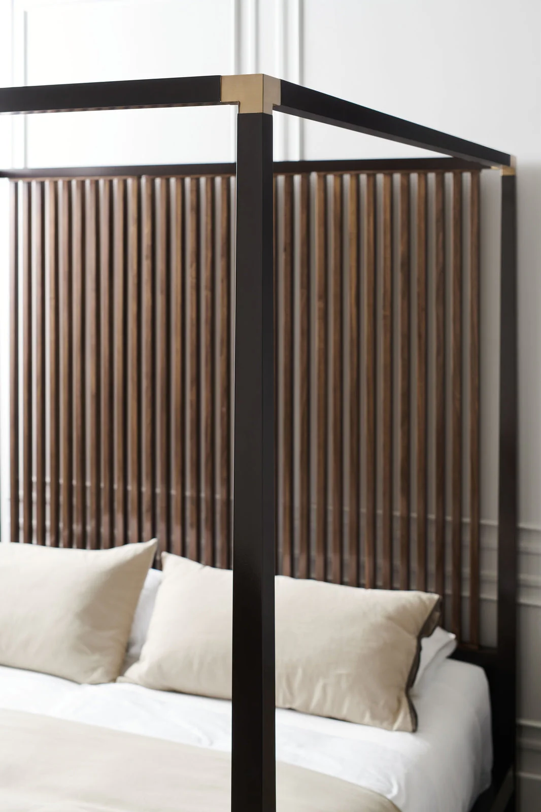 Caracole Classic Pinstripe Bed - Image 4