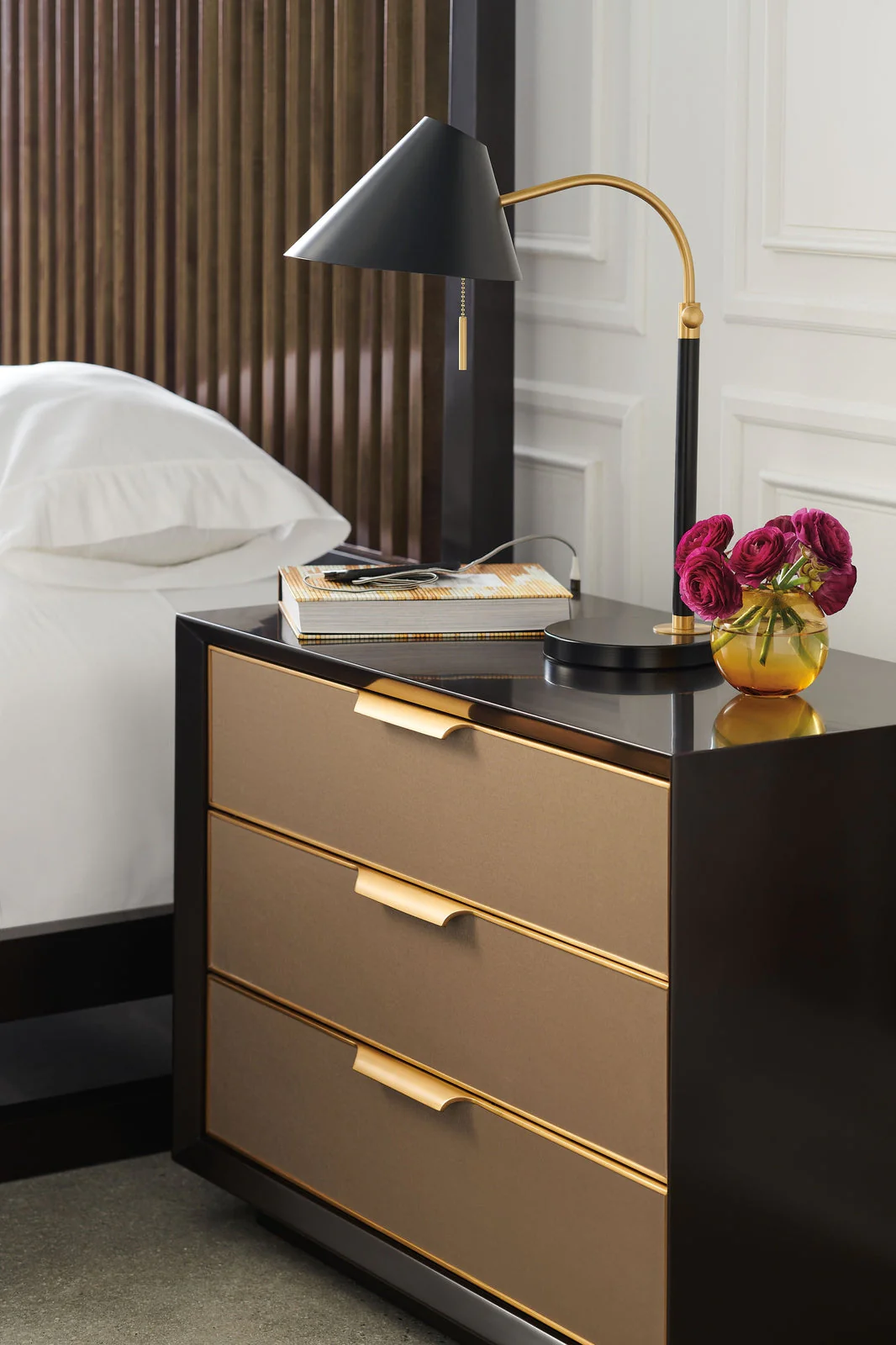 Caracole Classic Pinstripe Bed - Image 7