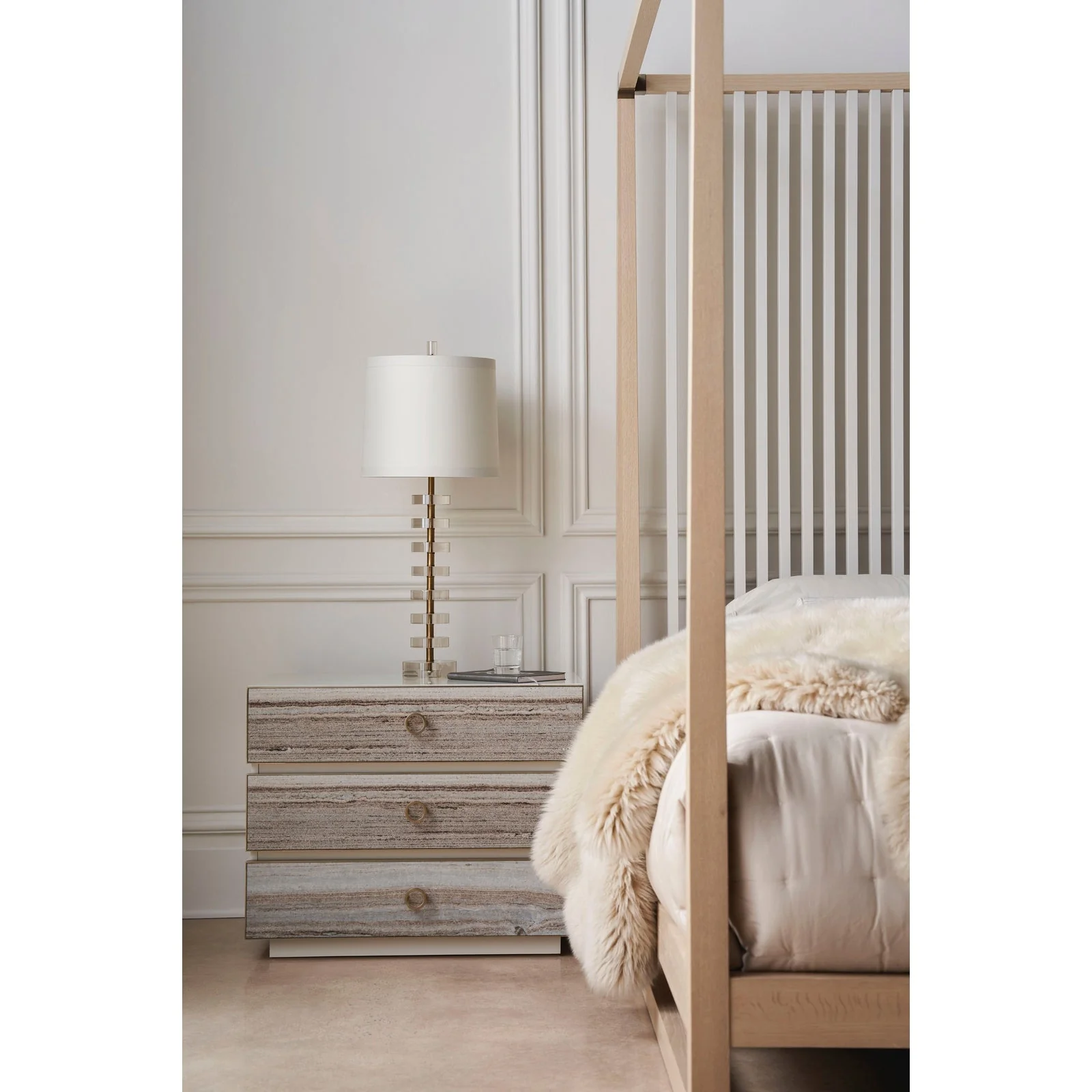 Caracole Classic Pinstripe Light Bed - Image 8