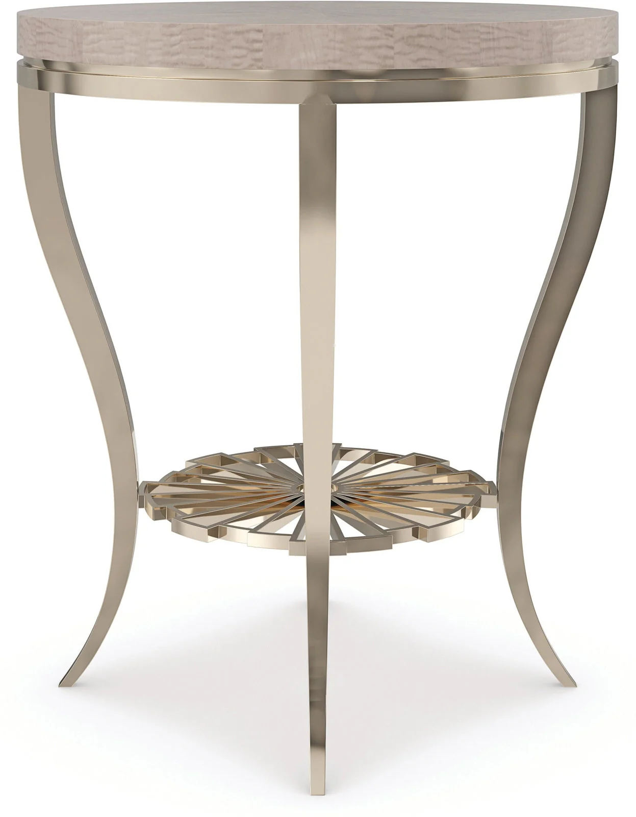 Caracole Classic Plie End Table INV - Image 4