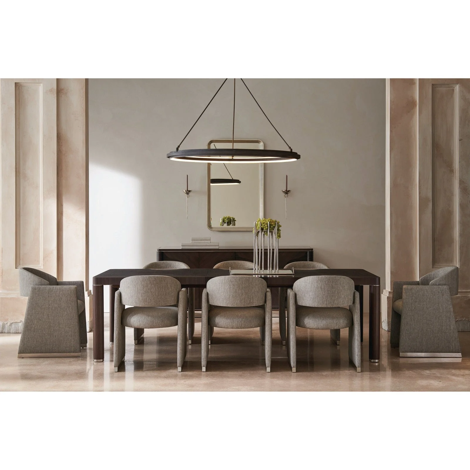 Caracole Classic Polish Off Dining Arm Chair - Image 3