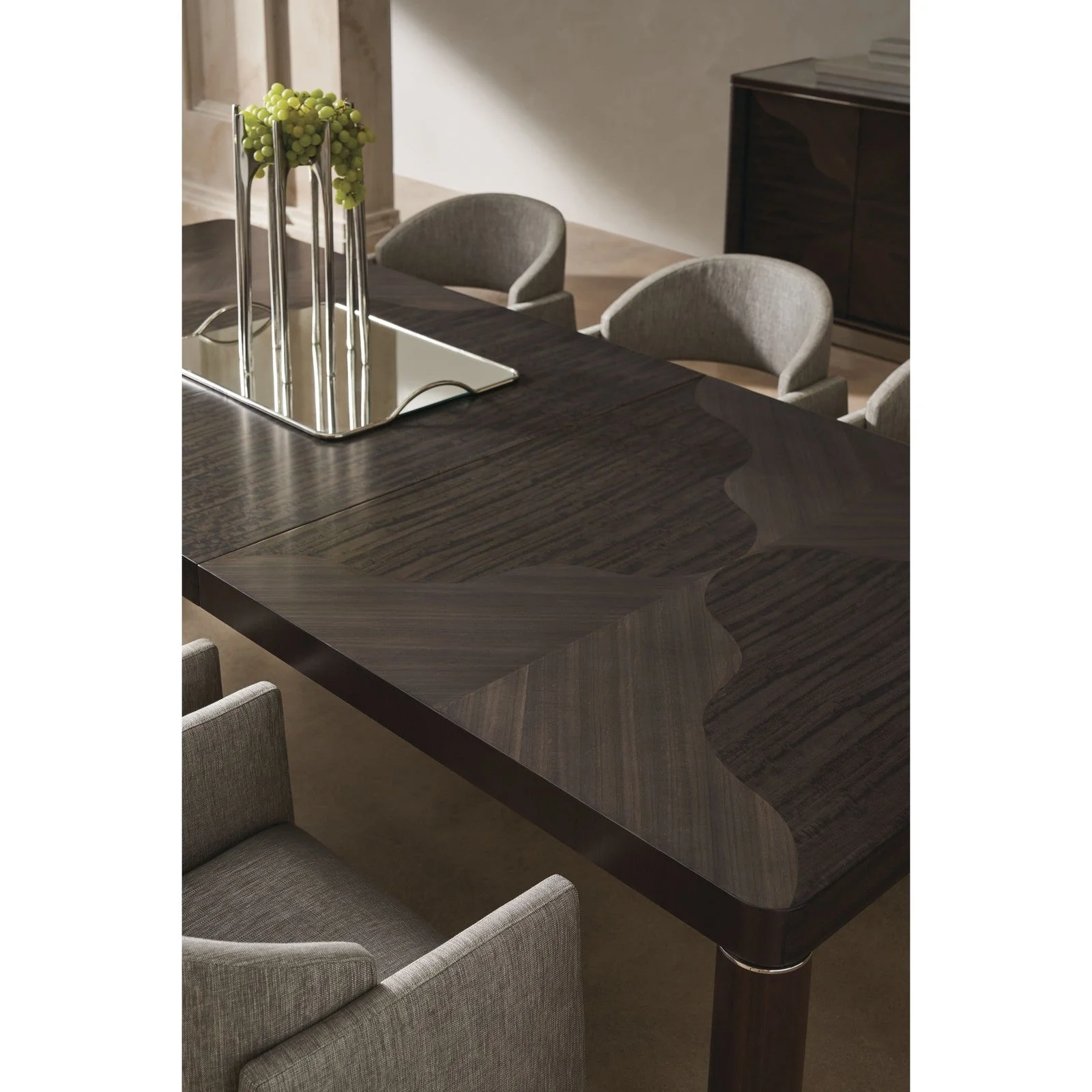Caracole Classic Polish Off Dining Arm Chair - Image 5