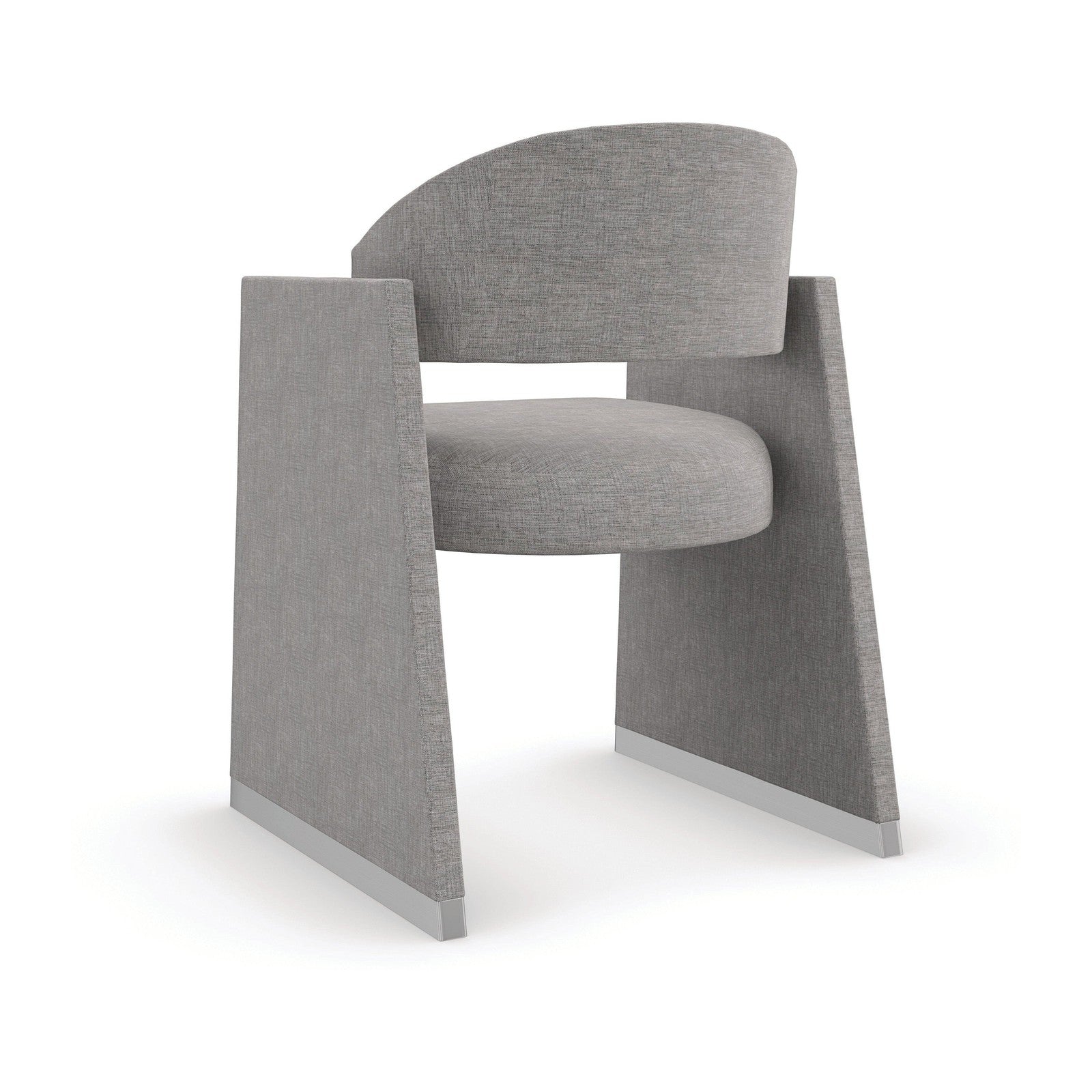 Caracole Classic Polish Off Dining Arm Chair - Image 9