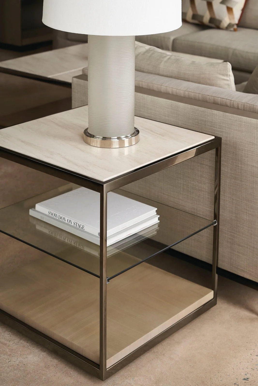 Caracole Classic Quadrant Cocktail Table INV - Image 6