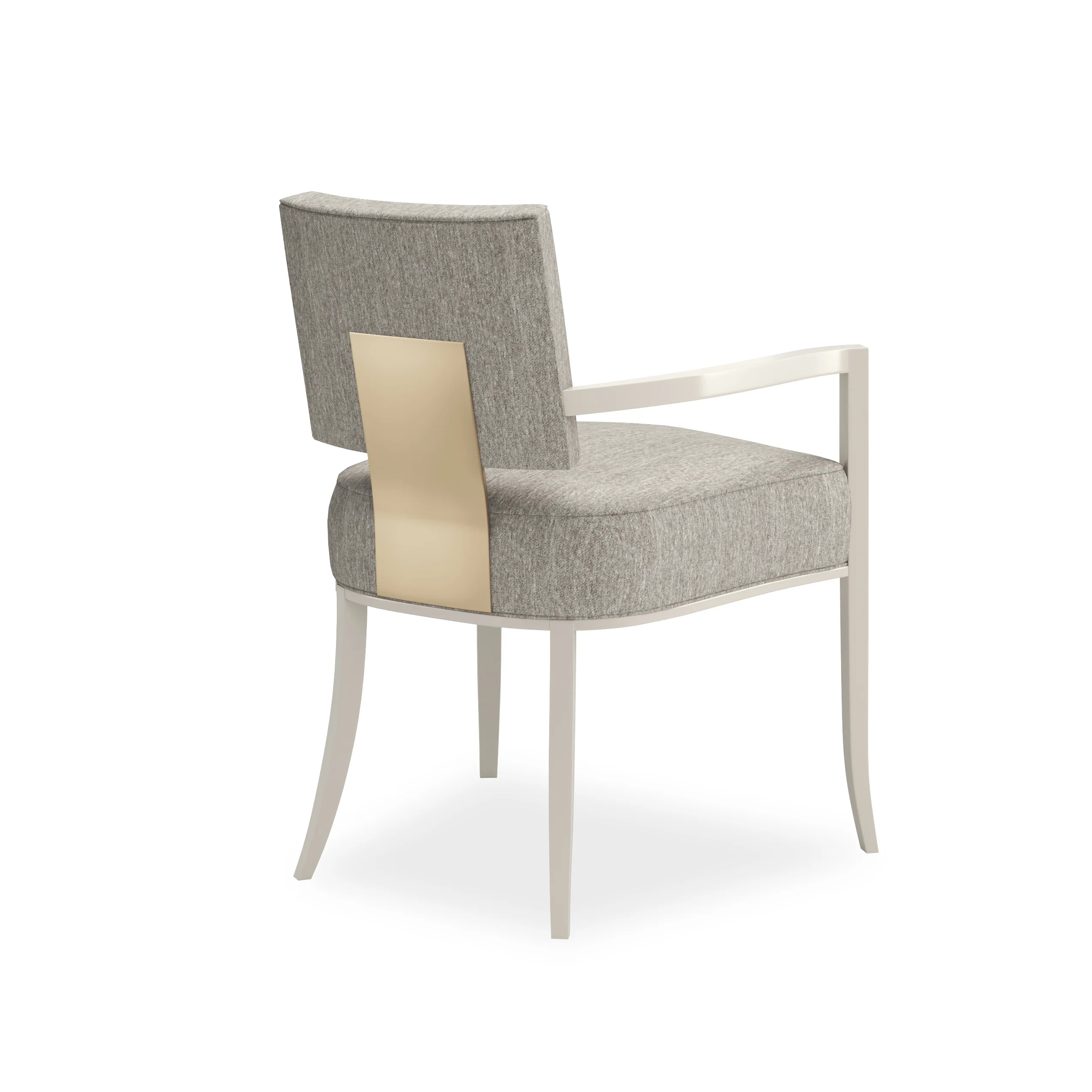 Caracole Classic Reserved Seating Arm Chair - Image 11