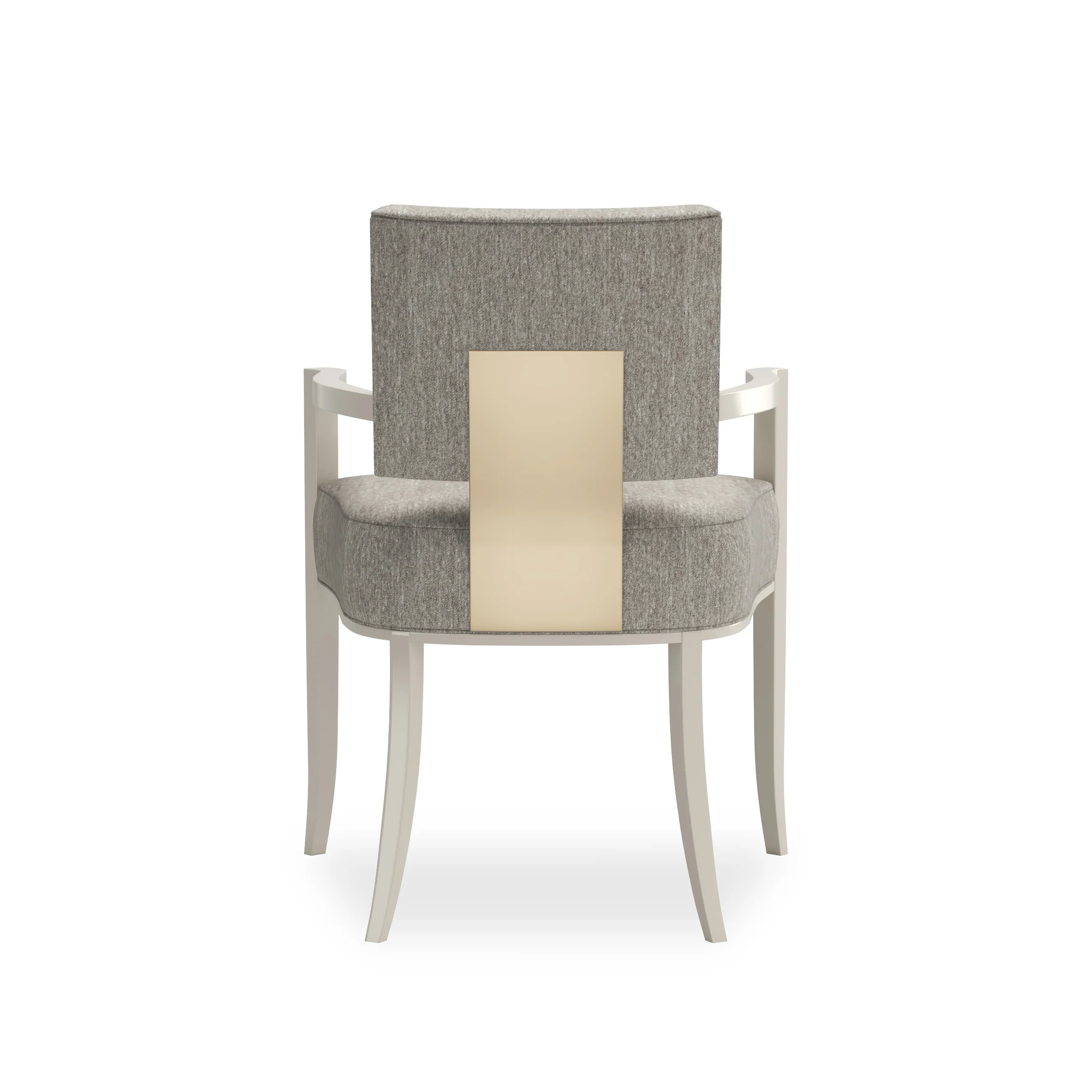 Caracole Classic Reserved Seating Arm Chair - Image 12