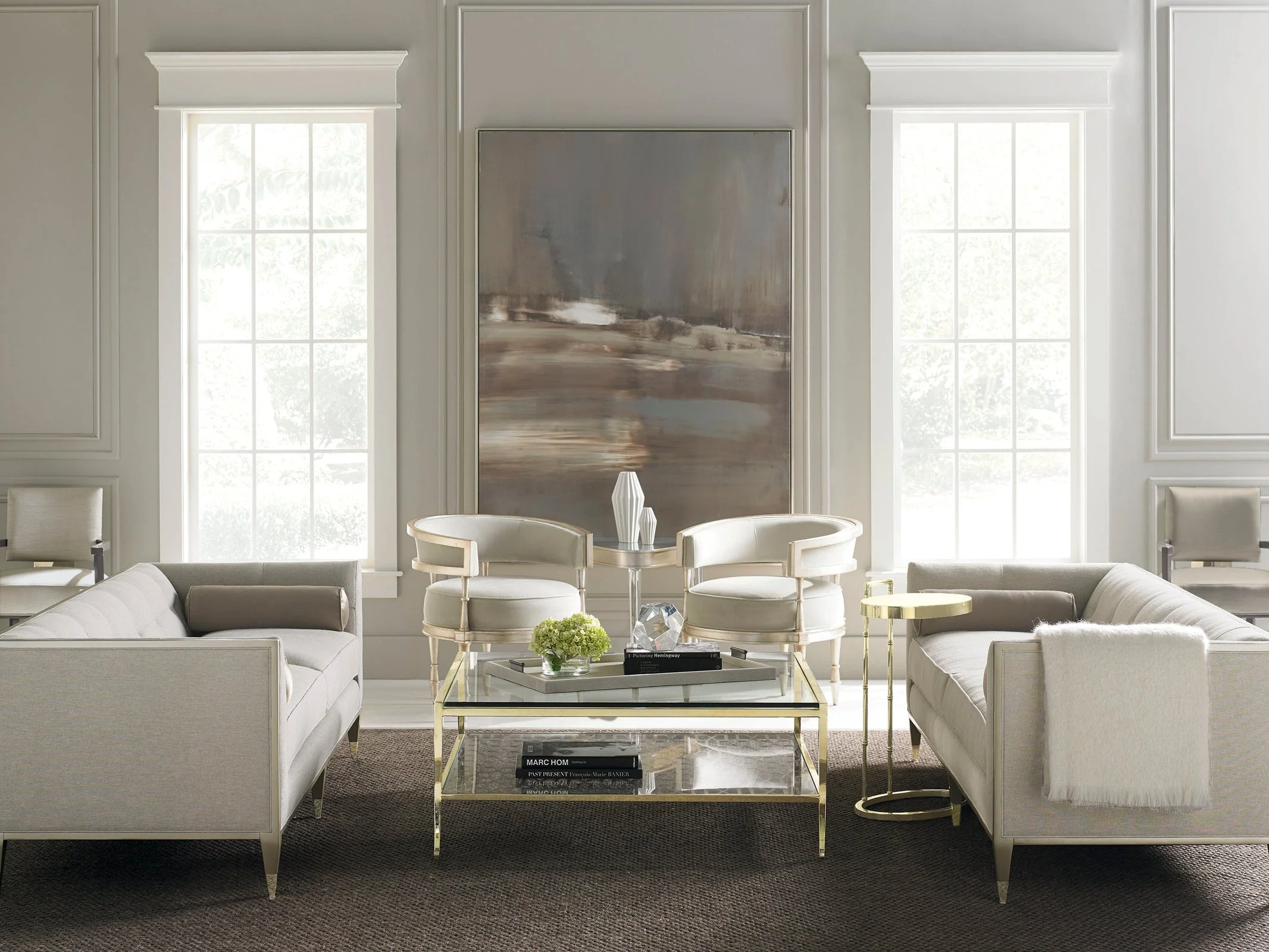Caracole Classic Reserved Seating Arm Chair - Image 4