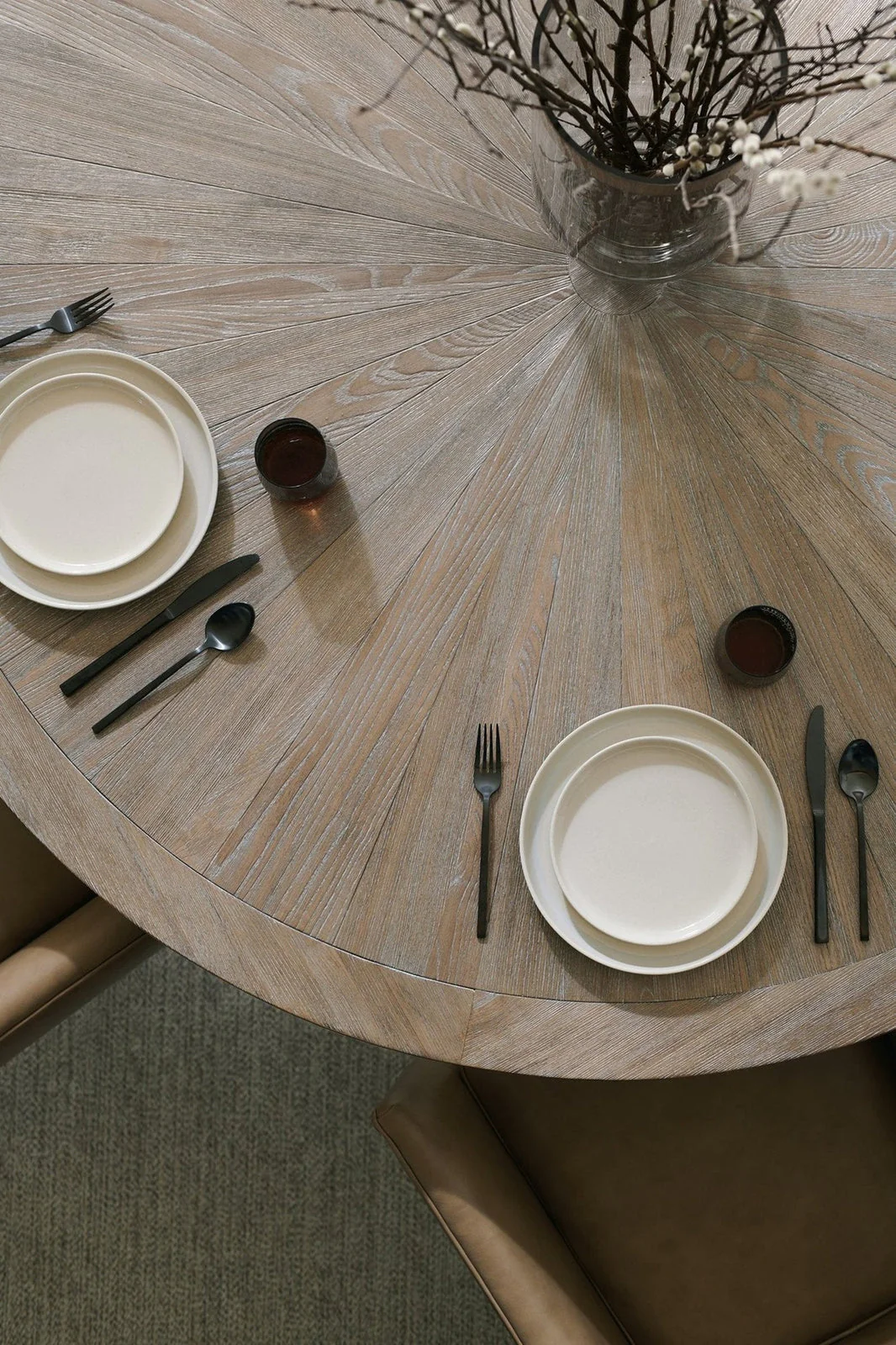 Caracole Classic Rough and Ready 54 Dining Table INV - Image 4