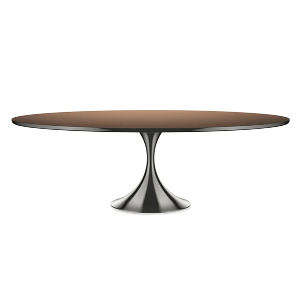 Caracole Classic Semper 96 Oval Dining Table - Image 5