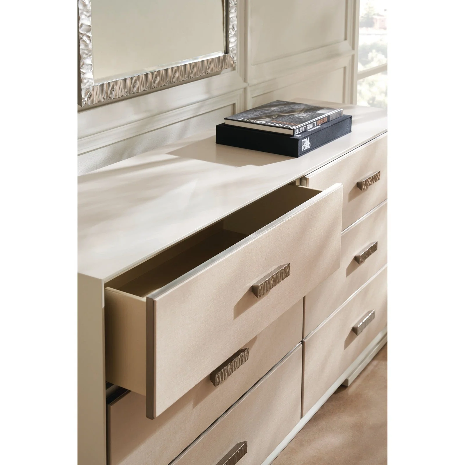 Caracole Classic Silver Lining Dresser - Image 3