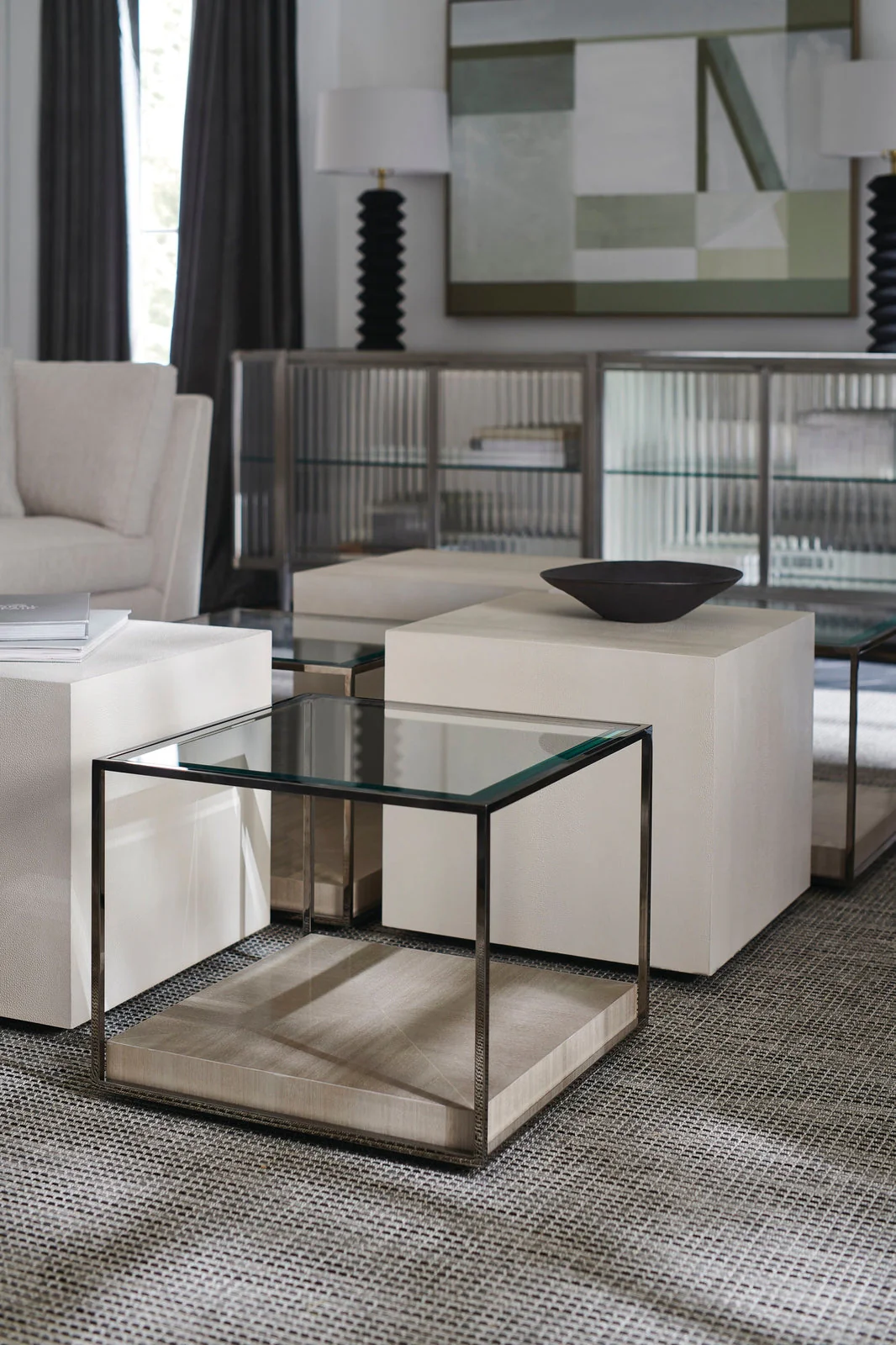 Caracole Classic Solid Ground Cocktail Tables - Image 2