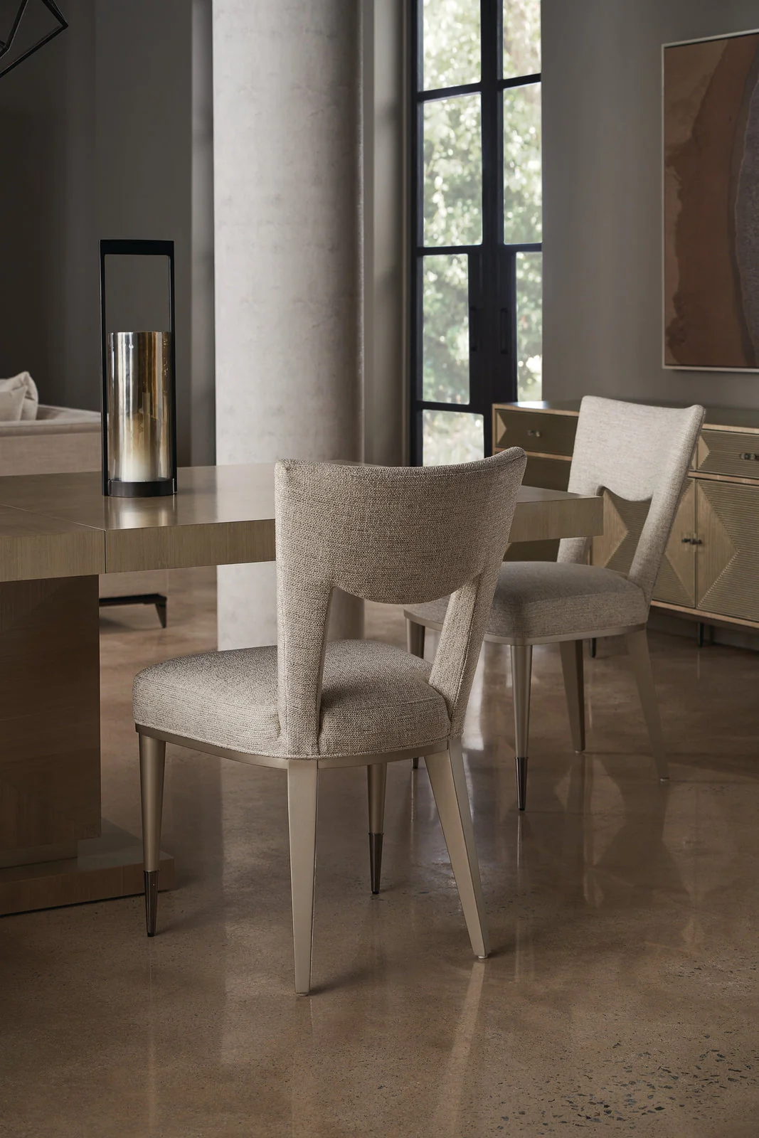 Caracole Classic Strata Dining Chair - Set of 2 - Image 2