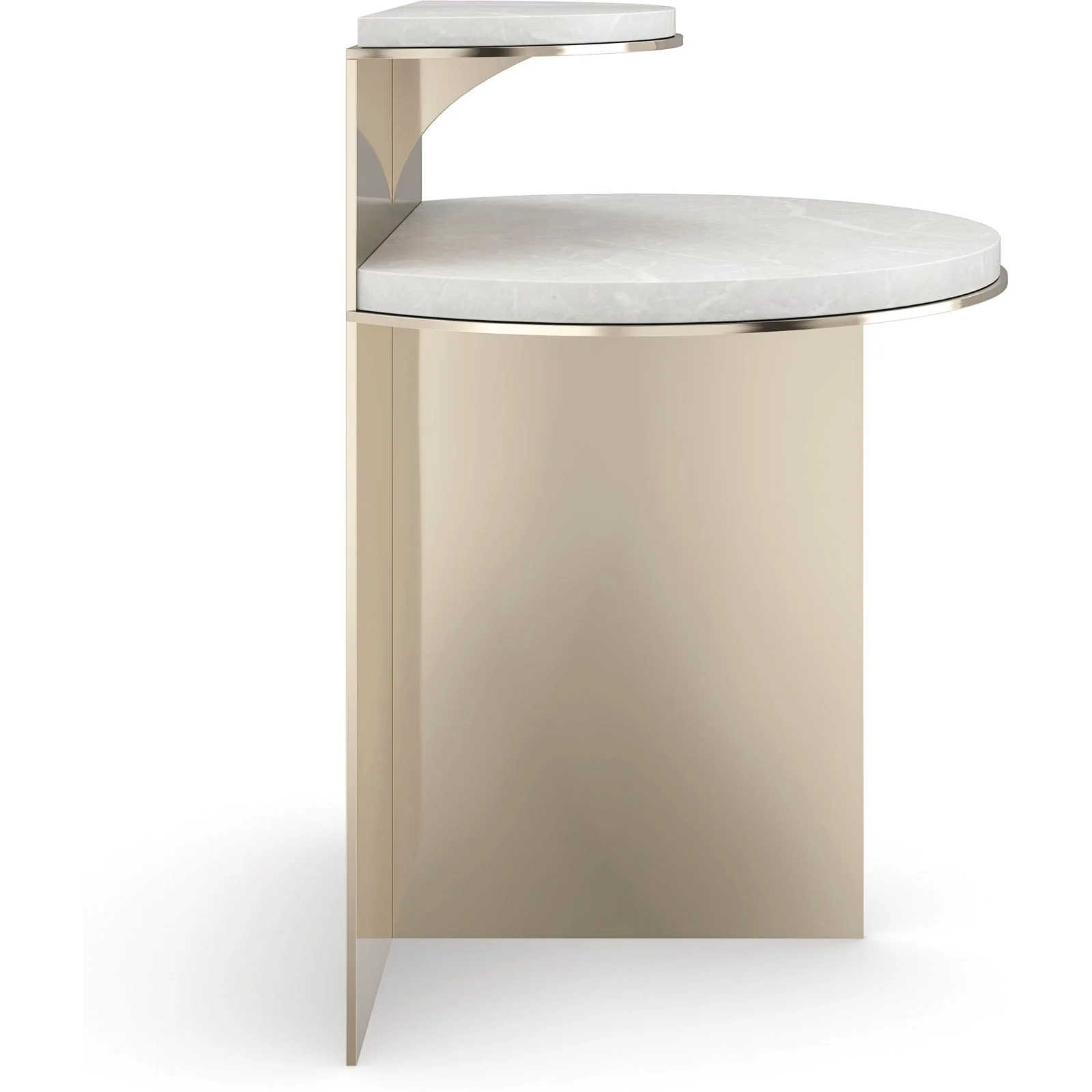 Caracole Classic Touche' Light End Table - Image 3