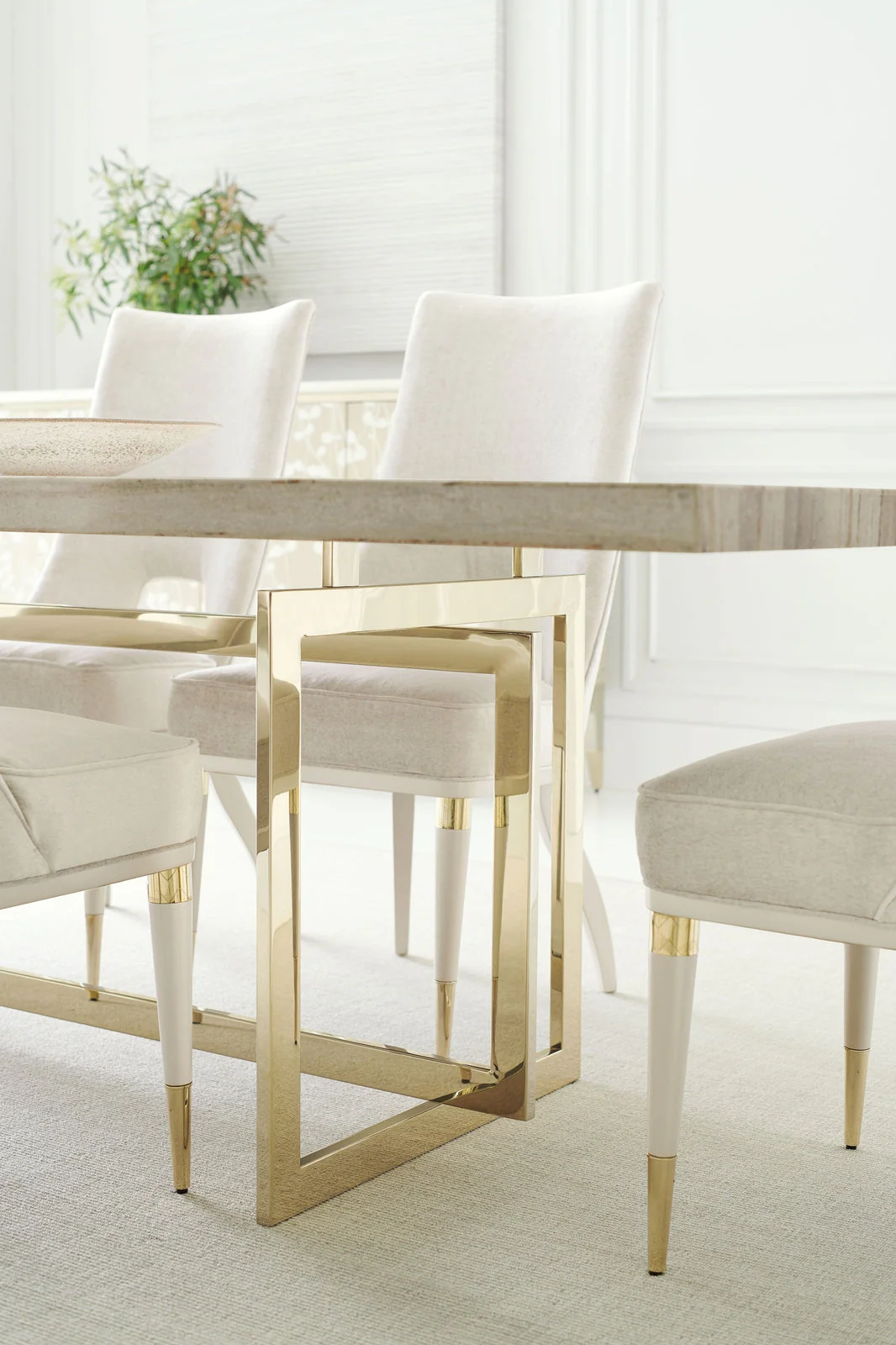 Caracole Classic Wish You Were Here Dining Table - Image 3