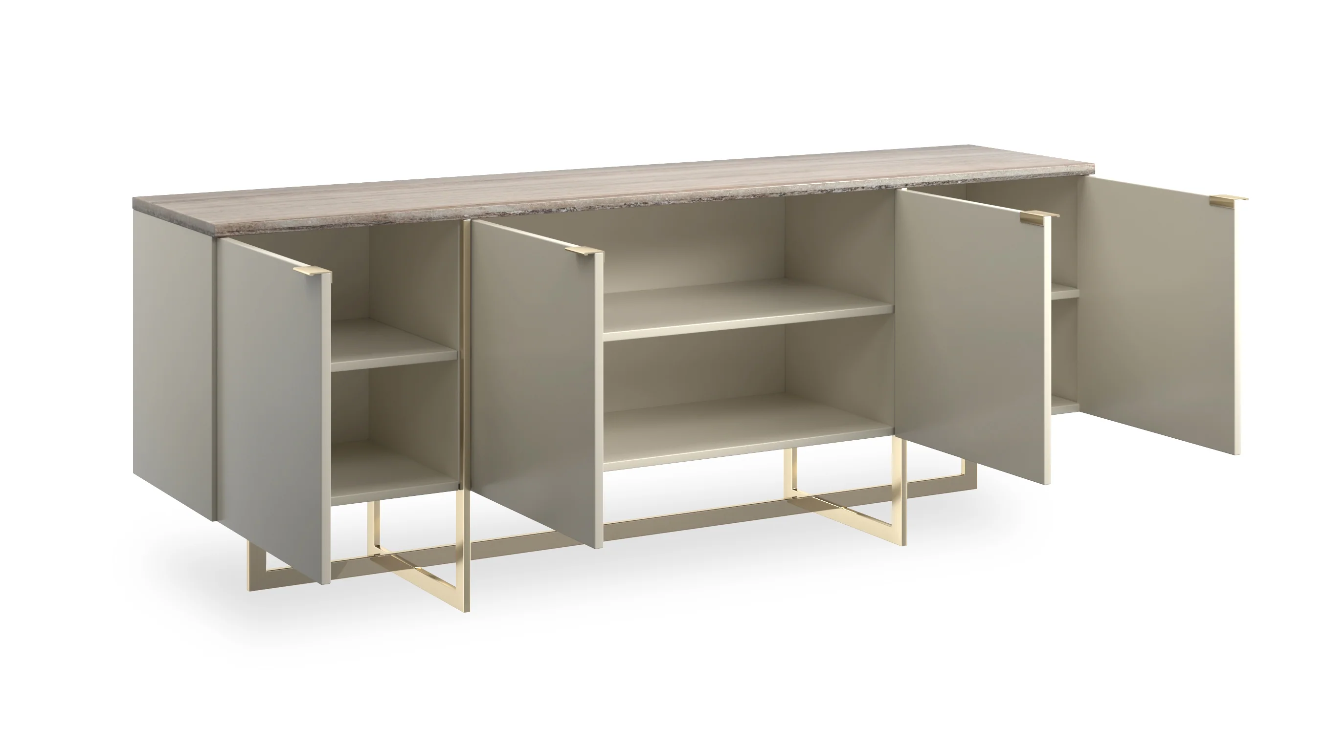 Caracole Classic Wish You Were Here Media Console INV - Image 3