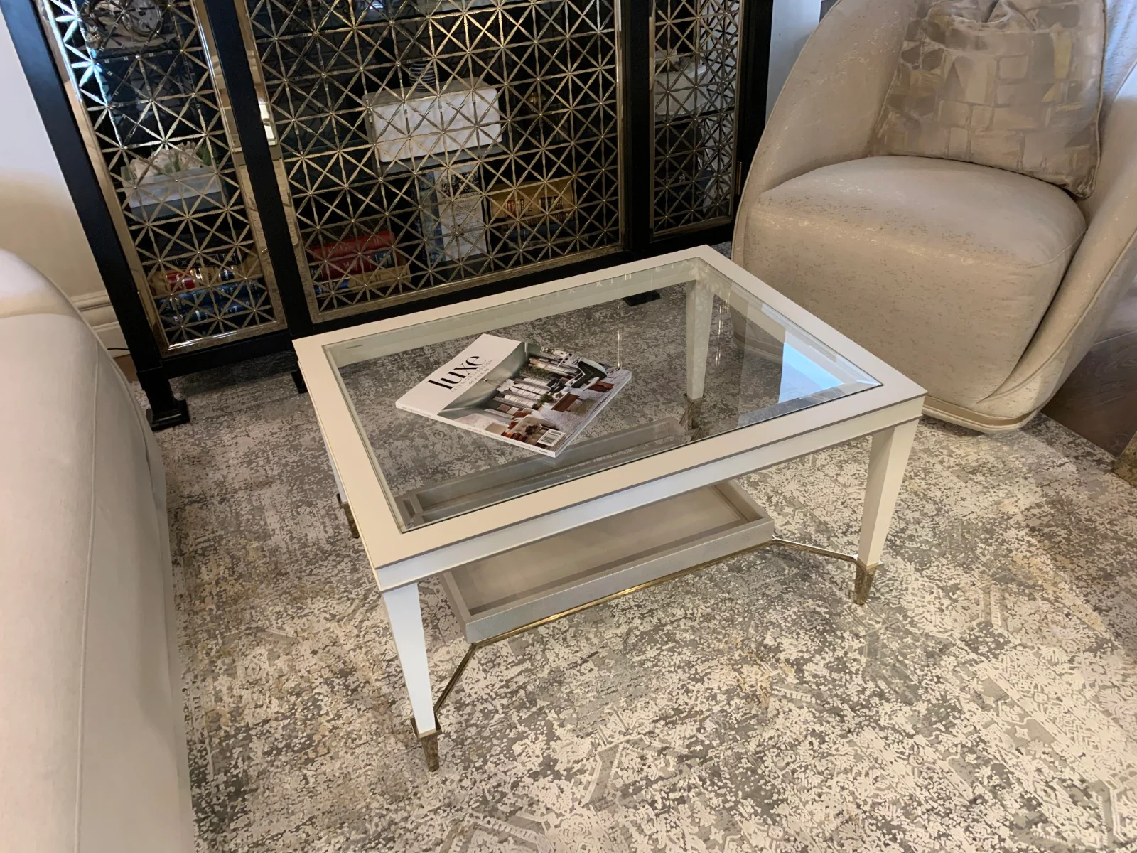 Caracole Cocktails Anyone? Coffee Table Floor Sample - Image 3