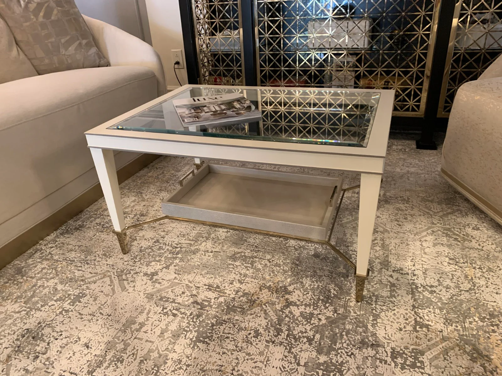 Caracole Cocktails Anyone? Coffee Table Floor Sample - Image 4
