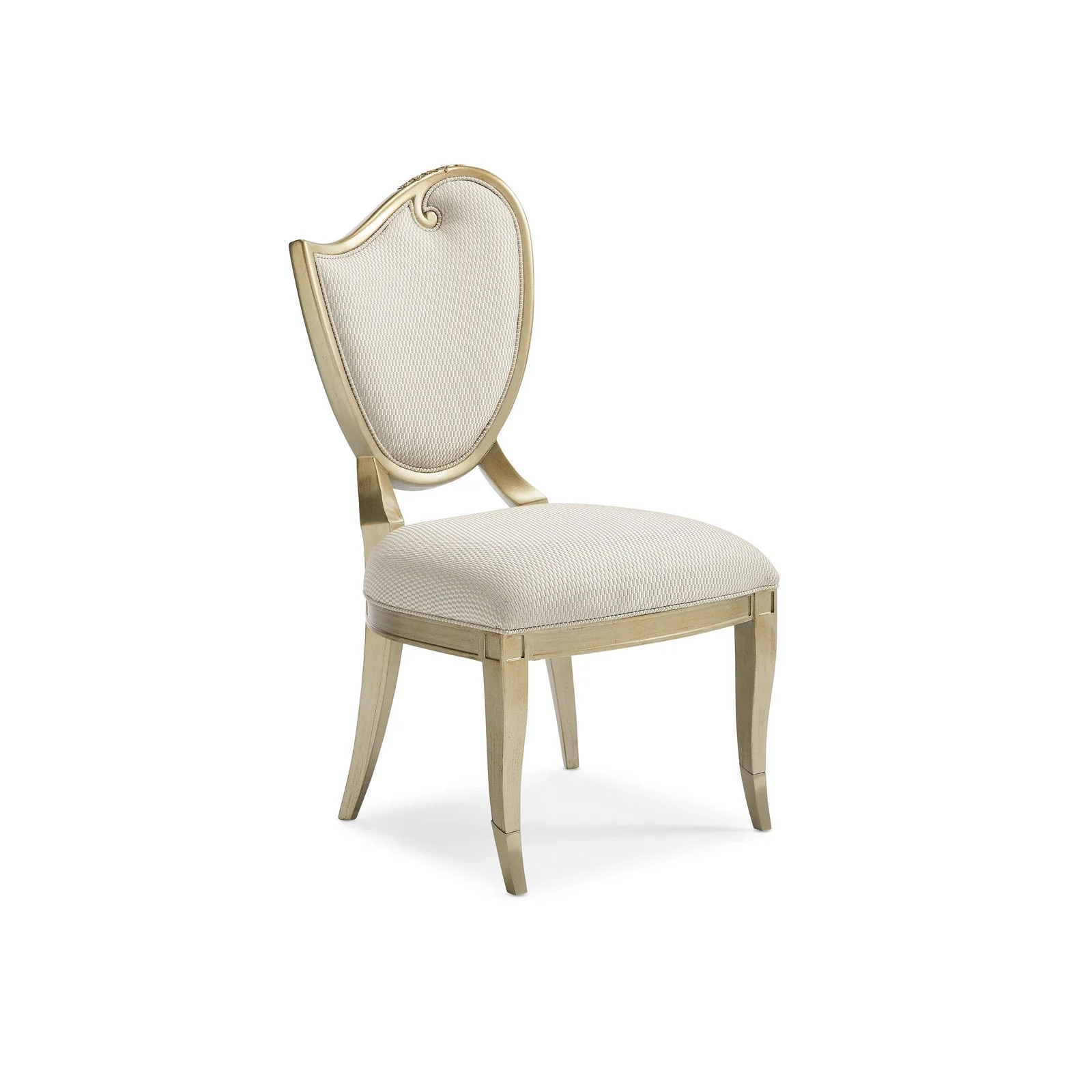 Caracole Compositions Fontainebleau Left Side Chair - Set of 2 INV - Image 6