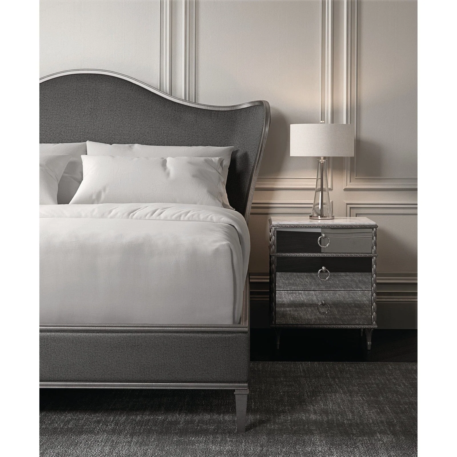Caracole Compositions Fontainebleau Nightstand - Image 3