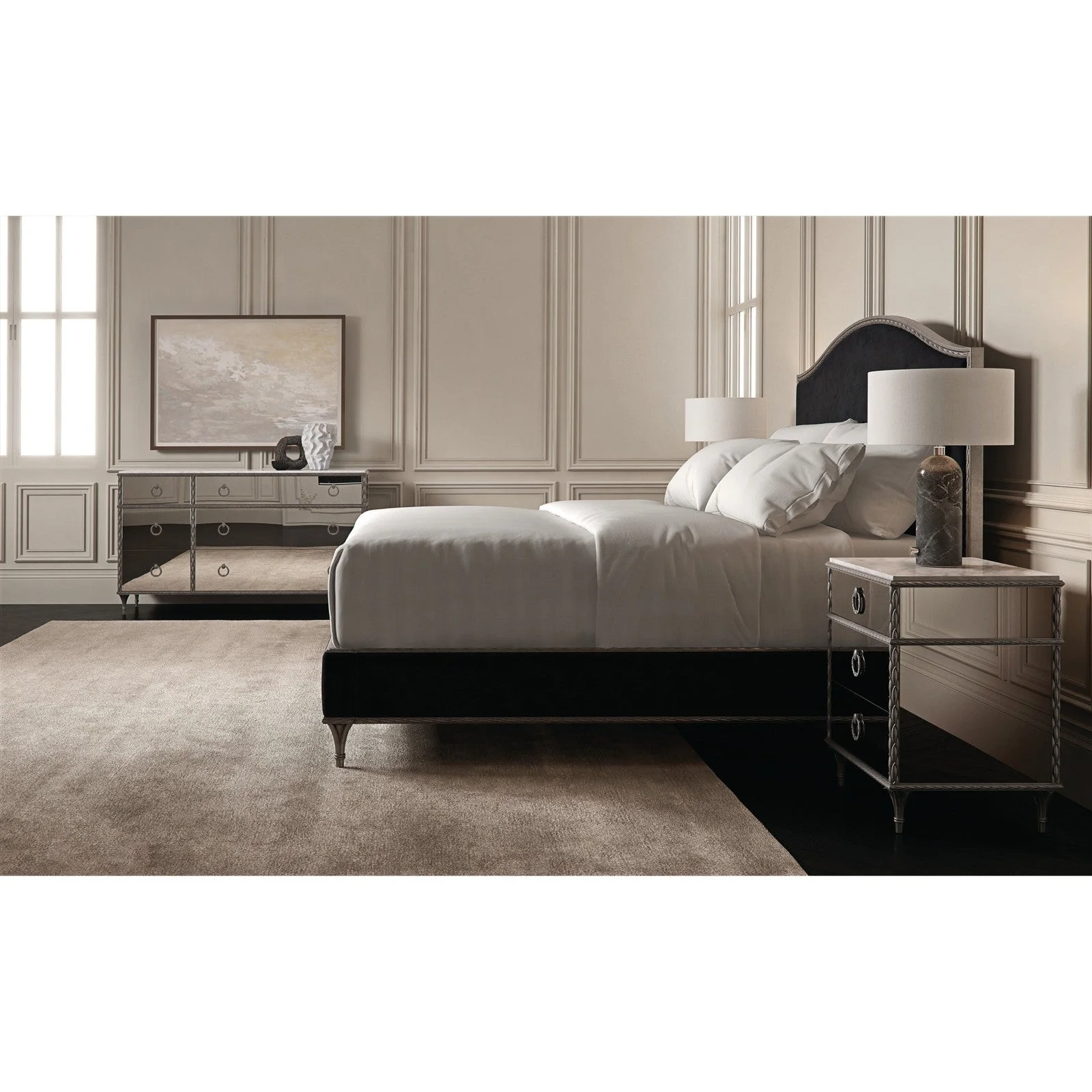 Caracole Compositions Fontainebleau Nightstand - Image 5