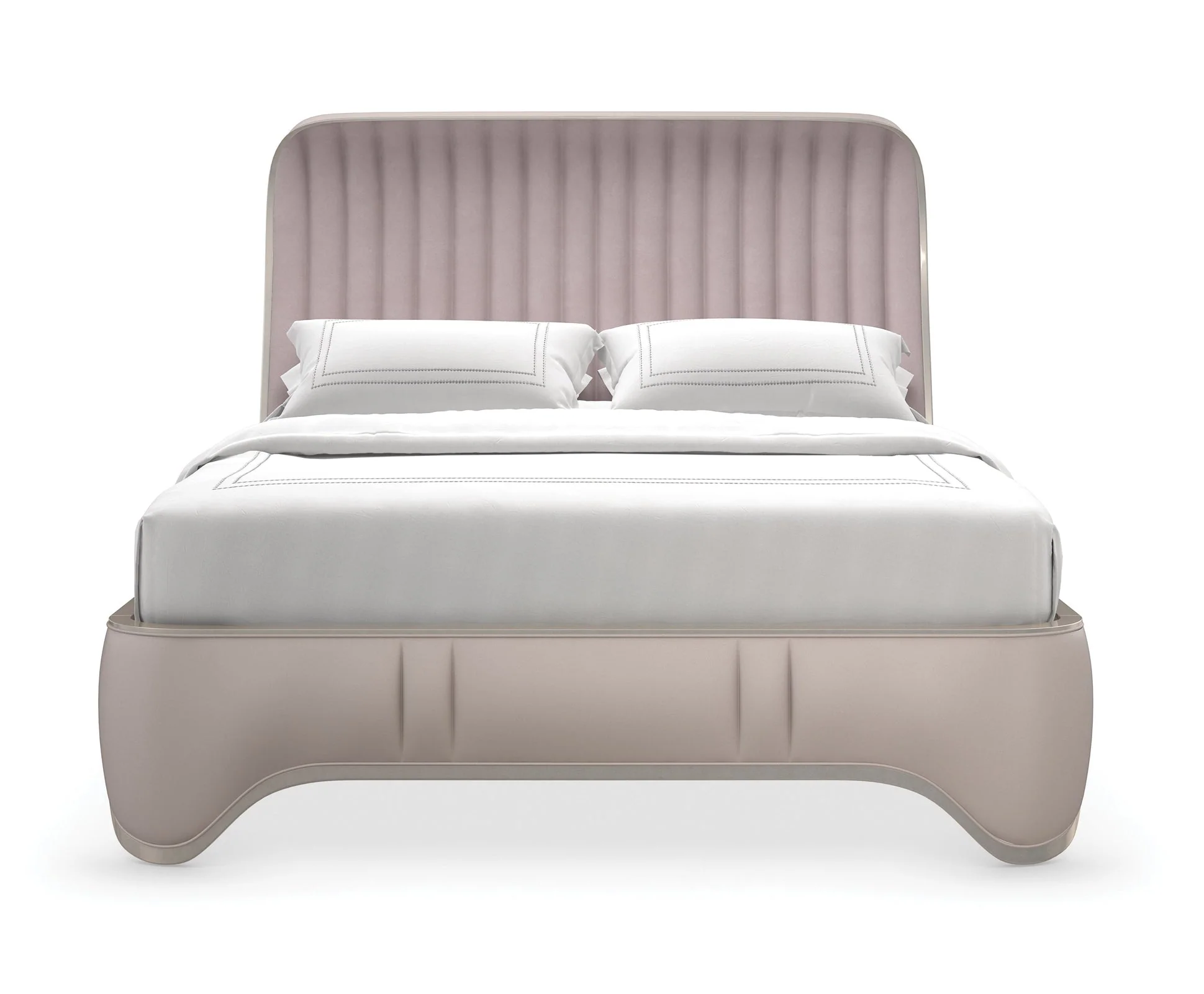 Caracole Compositions Oxford Upholstery Queen Bed INV - Image 5