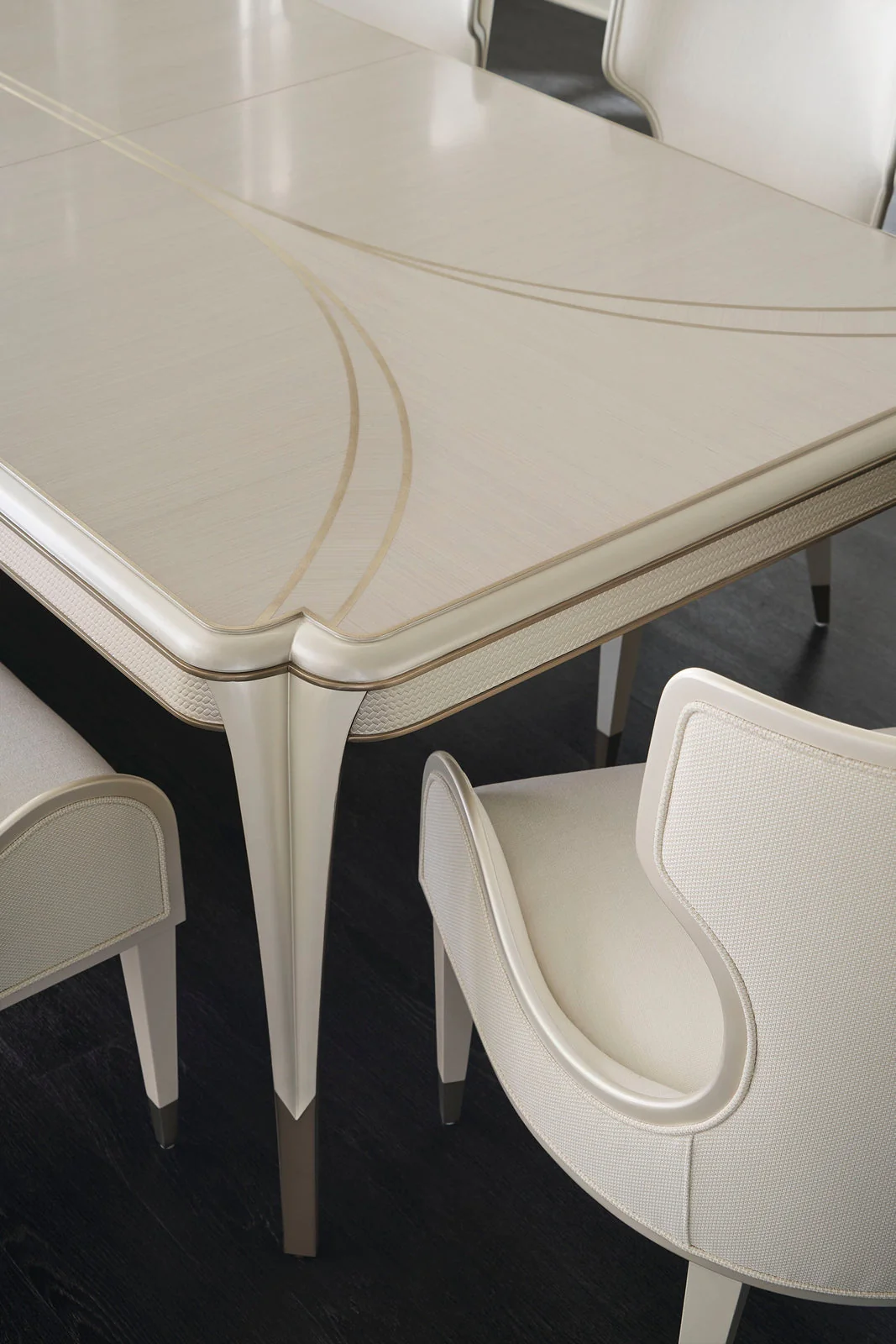 Caracole Compositions Valentina Upholstered Arm Chair - Image 3