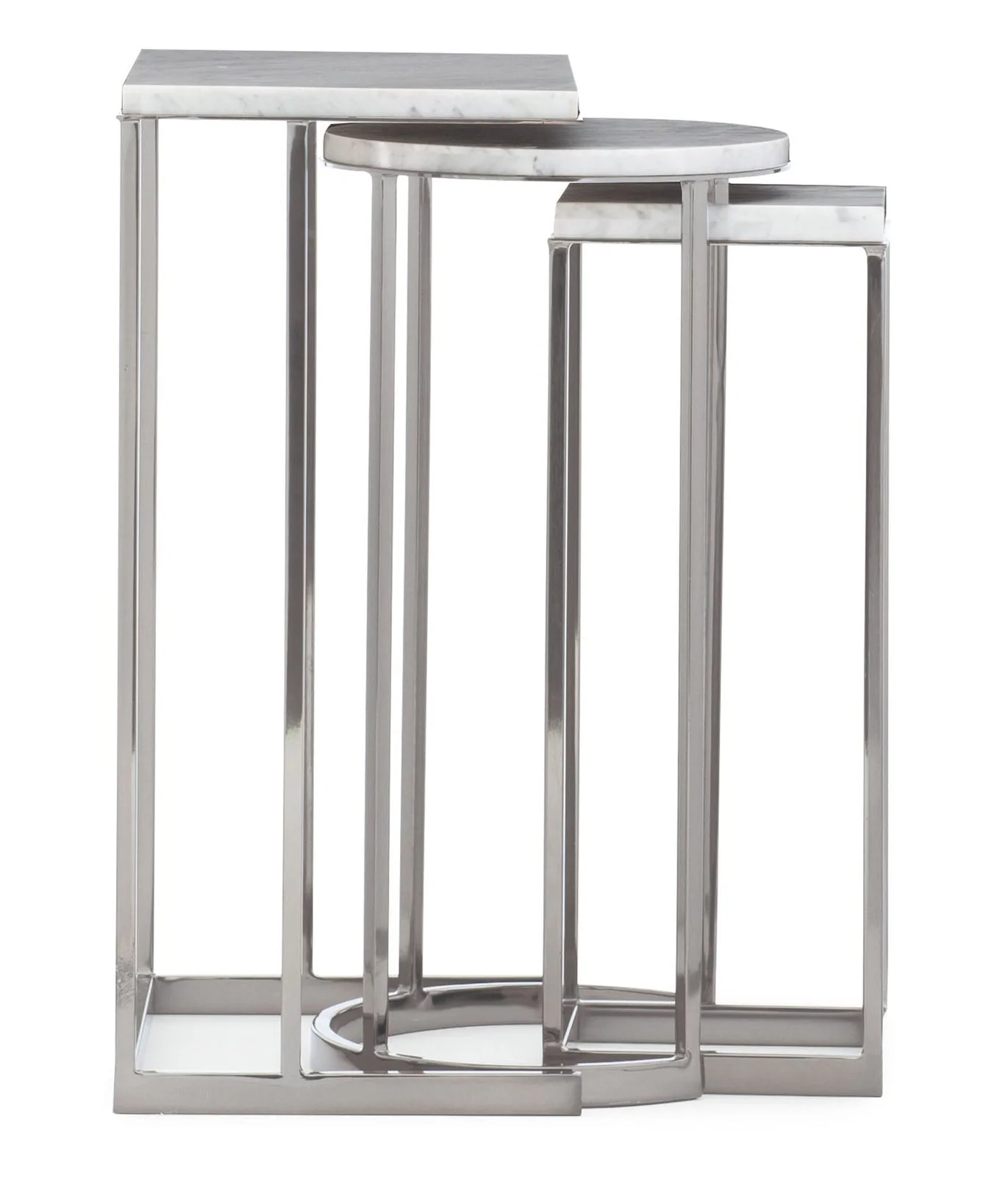 Caracole Expressions Exposition Nesting End Tables - Image 5