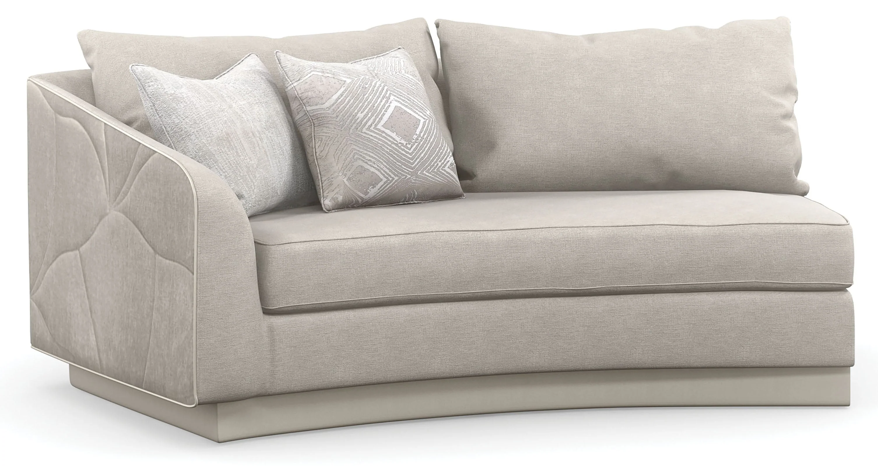 Caracole Fanciful Loveseat Sectional - Image 11
